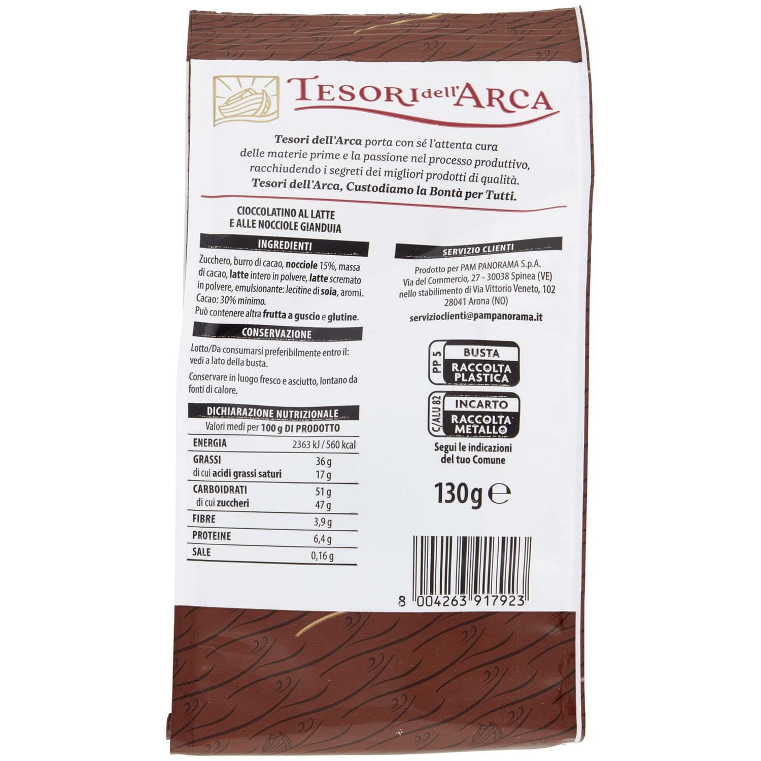 TESORI DELL'ARCA Gianduiotti Classici 130 g – immagine 4
