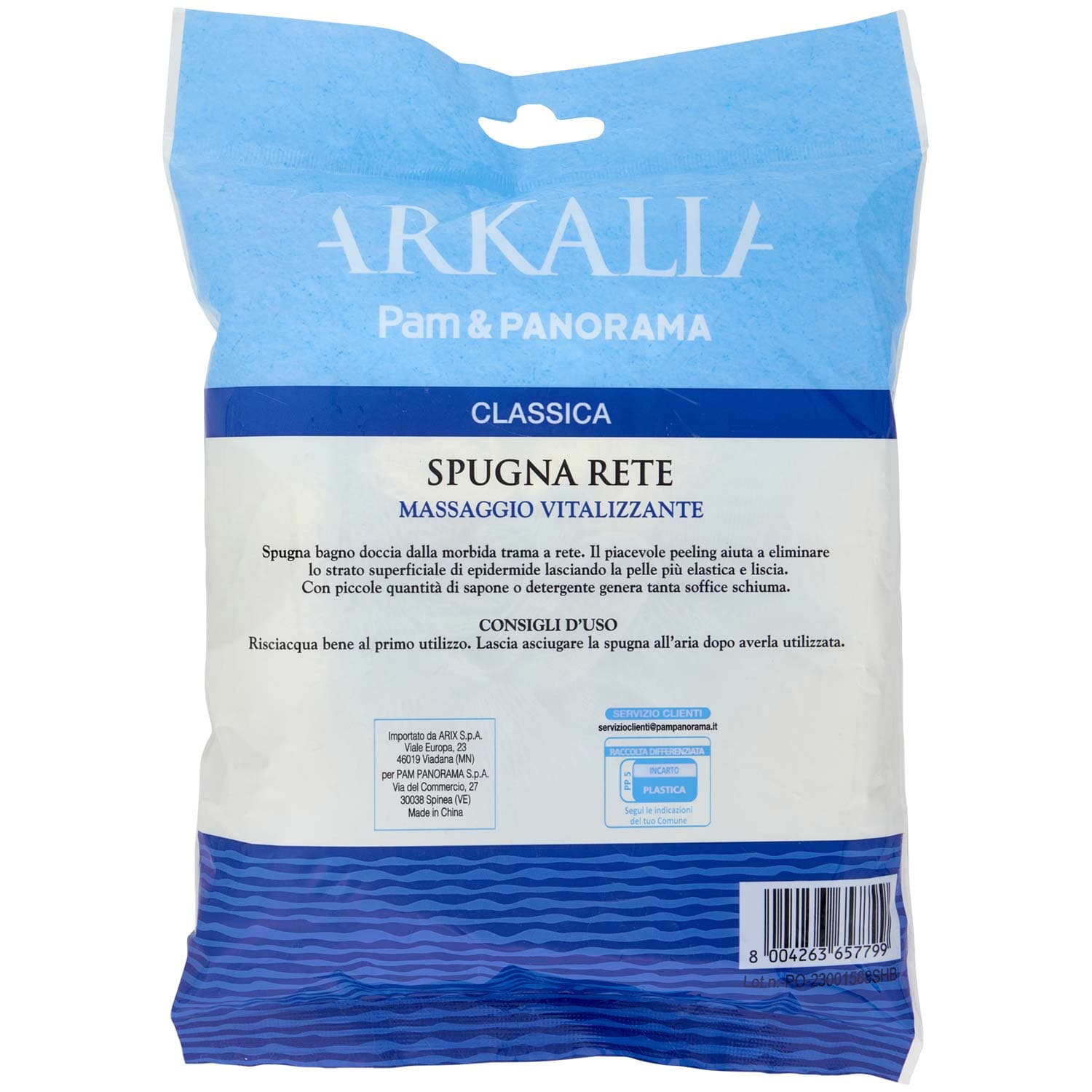 ARKALIA Spugna Rete Bagno-Doccia – immagine 4