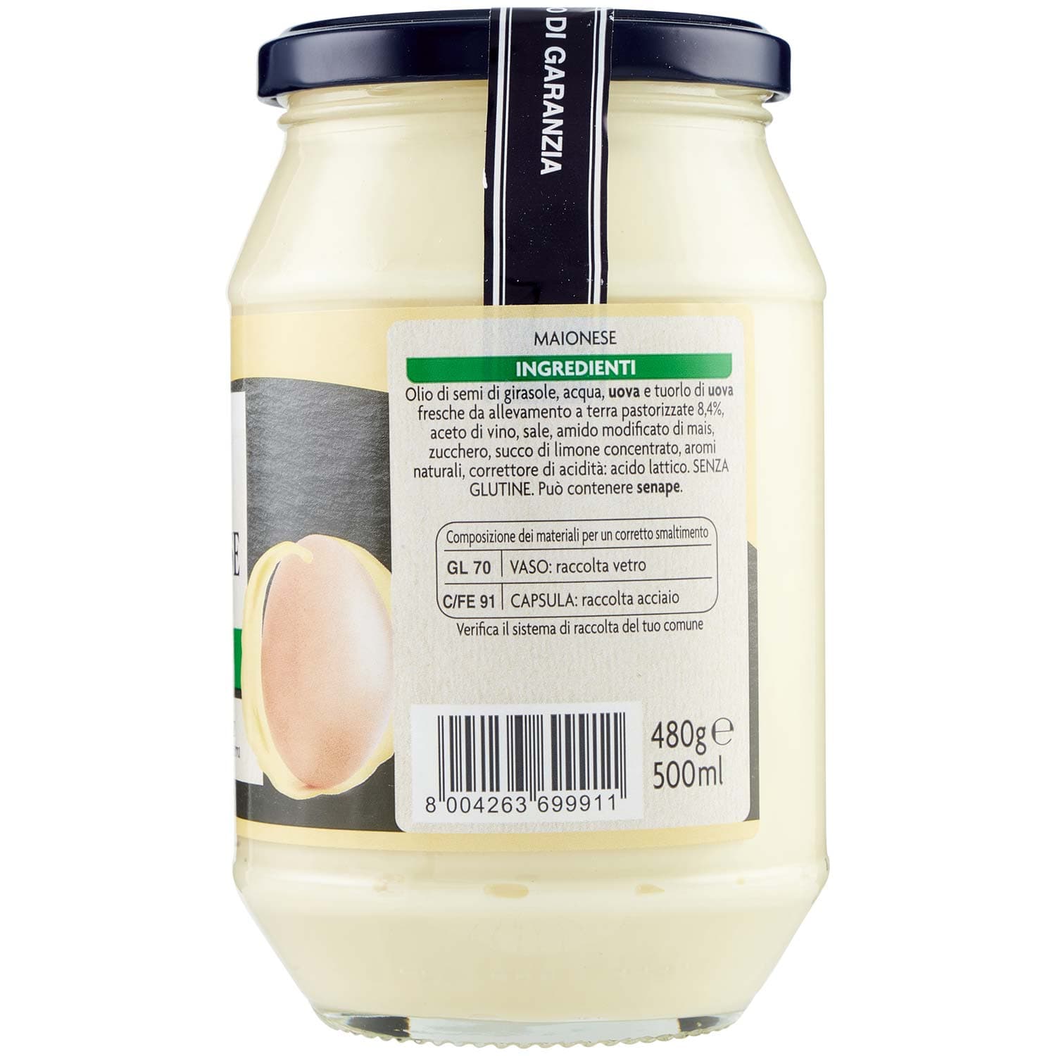 PAM Qualità per te Maionese 480 g – immagine 5