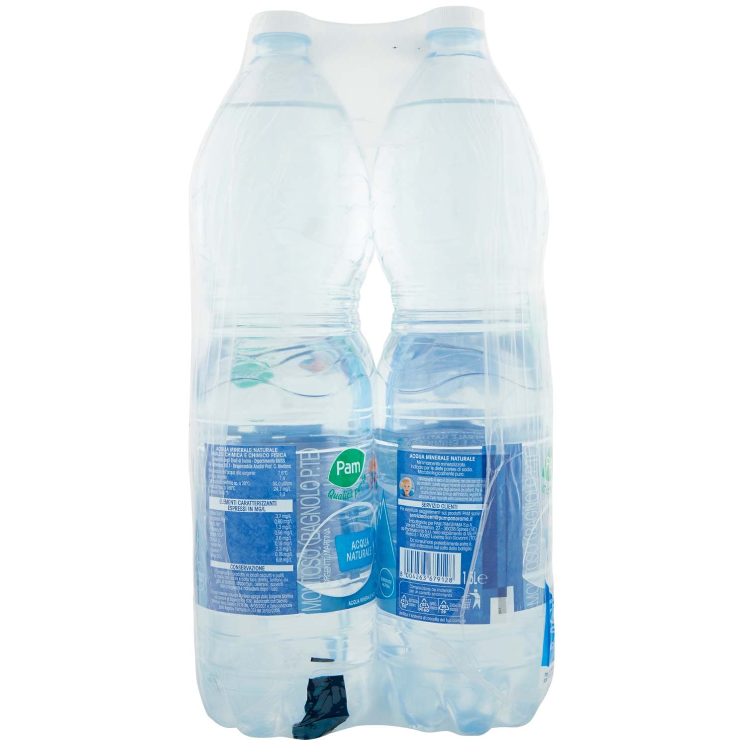 PAM Qualità per te Acqua Naturale 6 x 1,5 L – immagine 3
