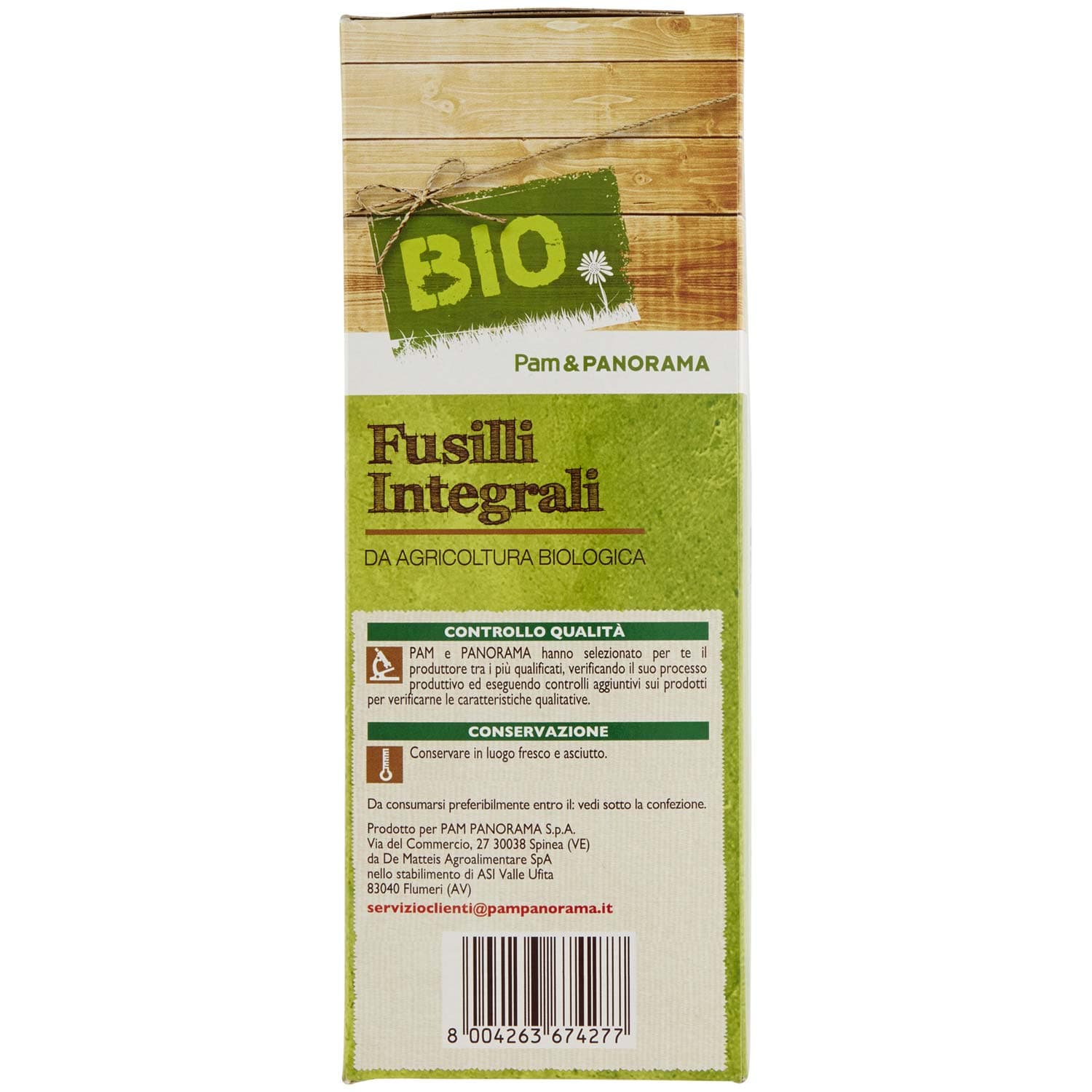 BIO Fusilli Integrali 500 g – immagine 5