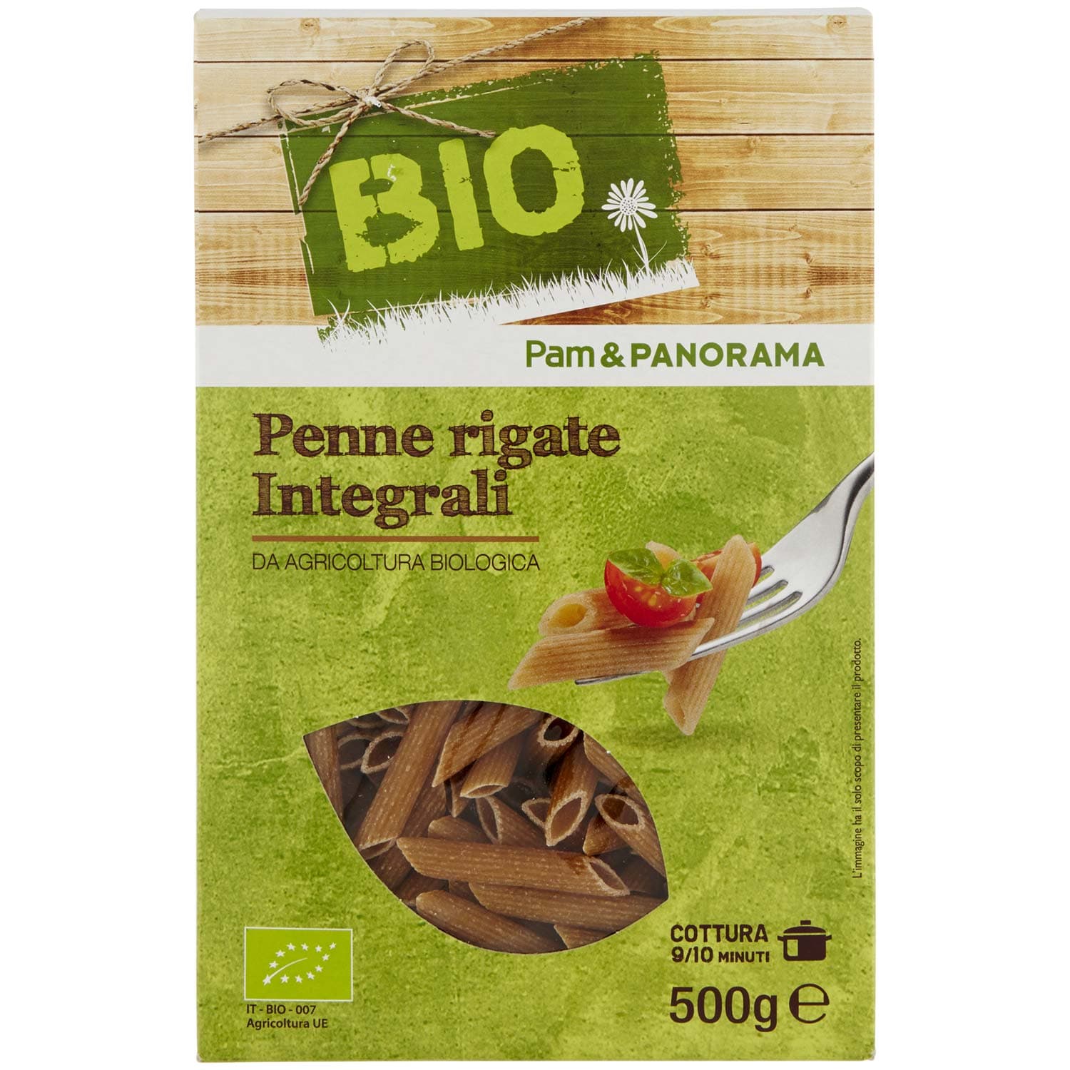BIO Penne rigate Integrali 500 g – immagine 2