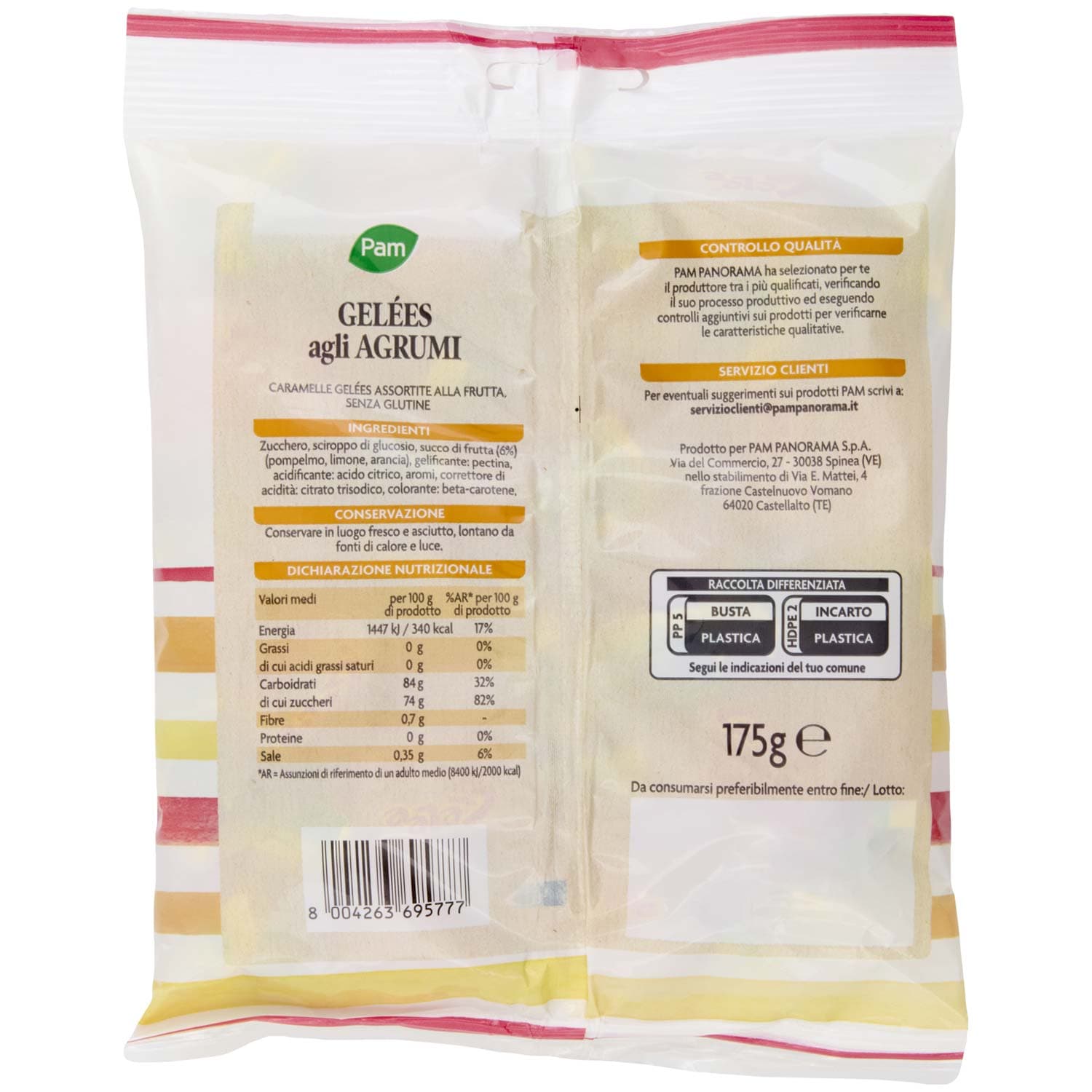PAM Qualità per te Gelées caramelle morbide 175 g – immagine 4