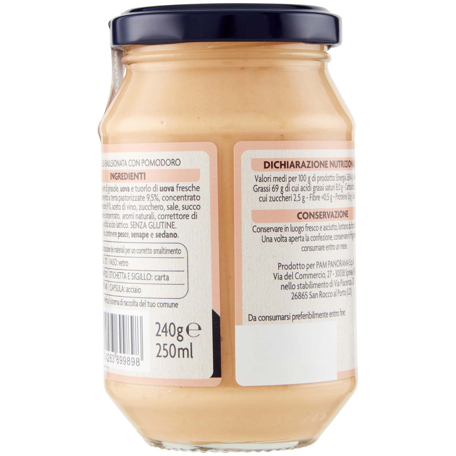 PAM Qualità per te Salsa Rosa 240 g – immagine 4