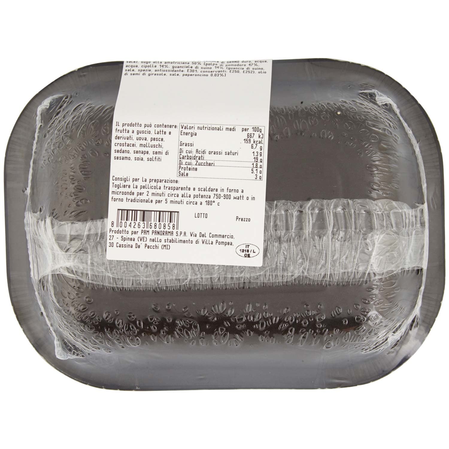 FRESCHE BONTÁ Rigatoni alla Amatriciana 180 g – immagine 4