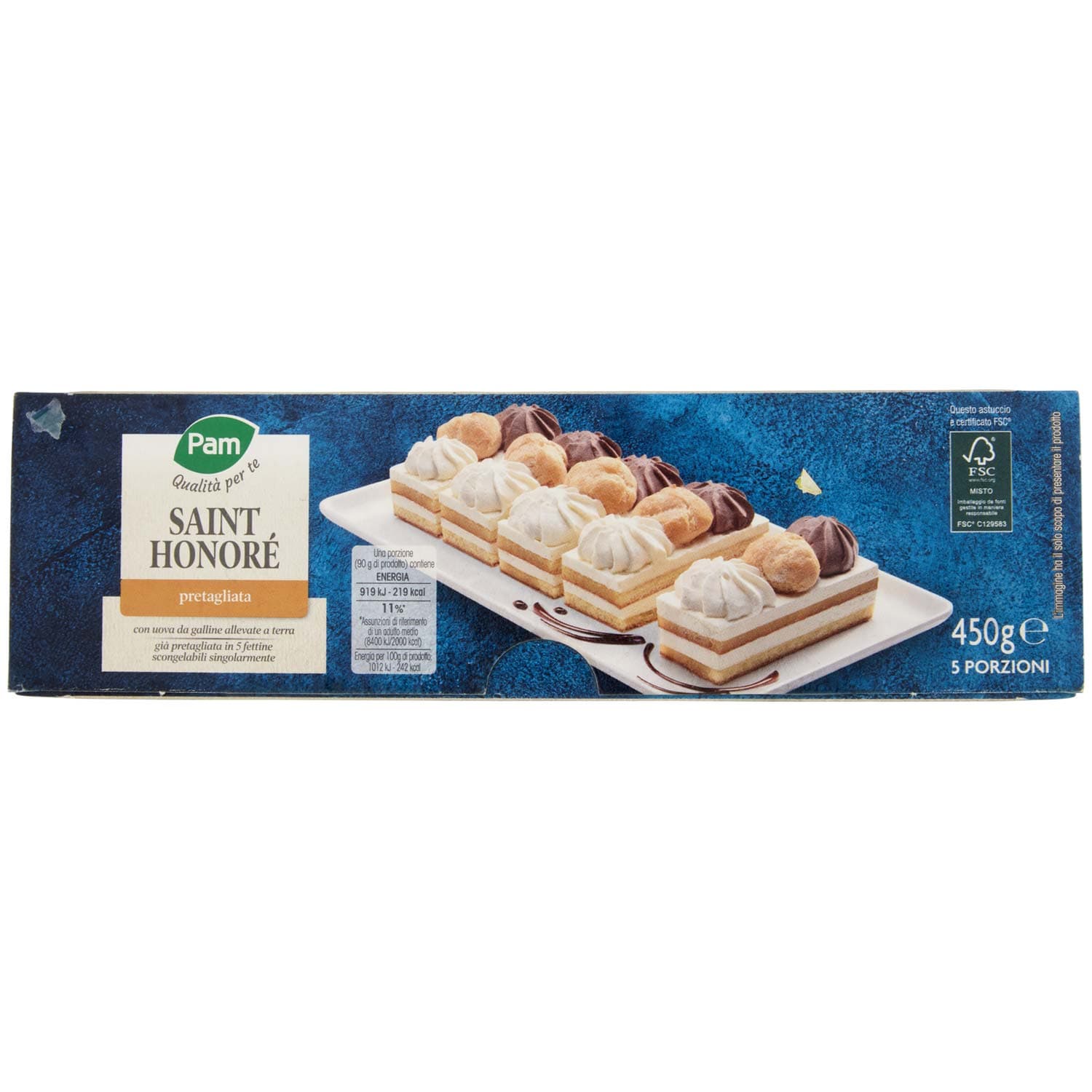 PAM Qualità per te Saint Honoré pretagliata 450 g – immagine 7
