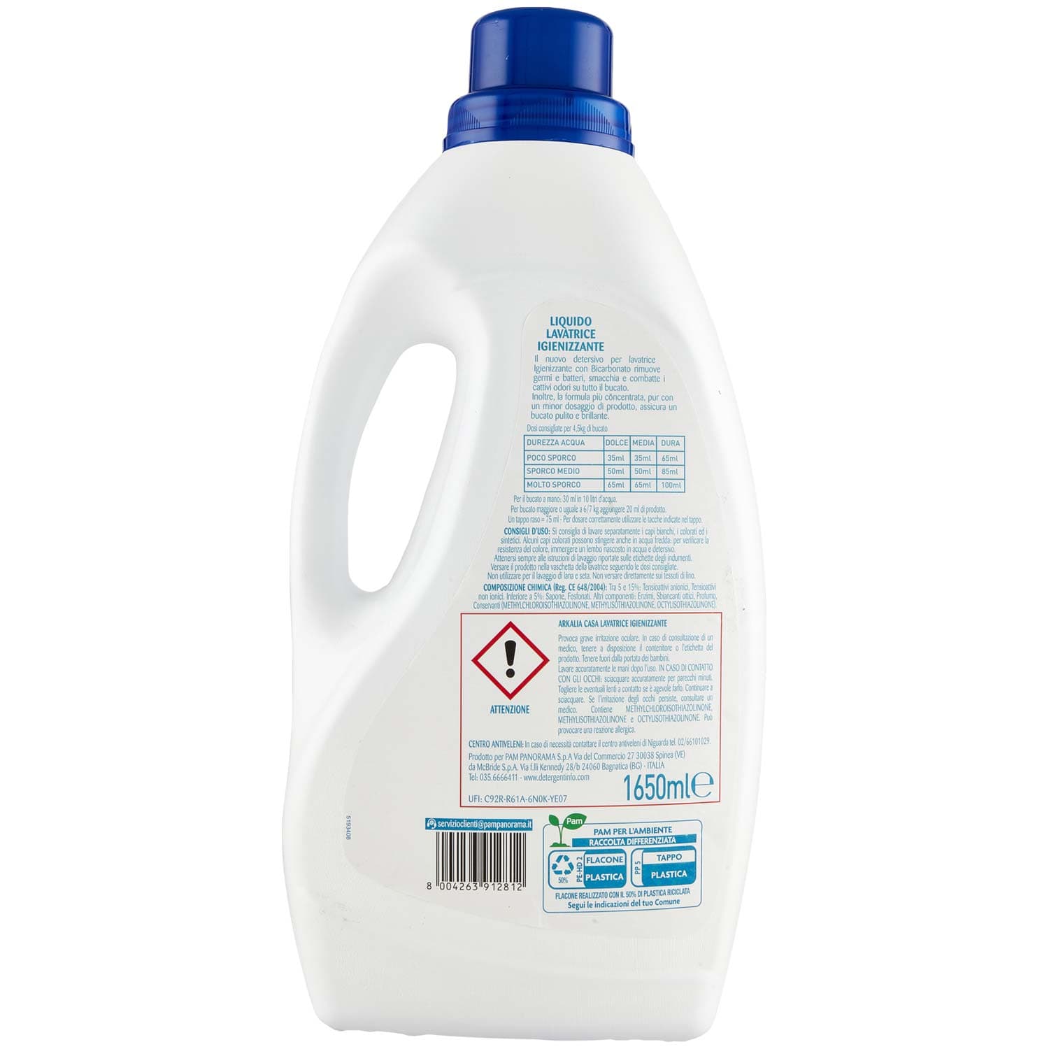 ARKALIA CASA Lavatrice Igienizzante 1650 ml – immagine 4