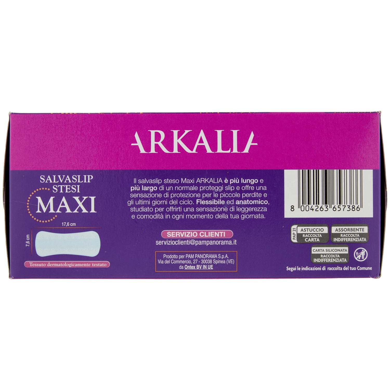 ARKALIA Salvaslip Stesi Maxi 32 pz – immagine 4