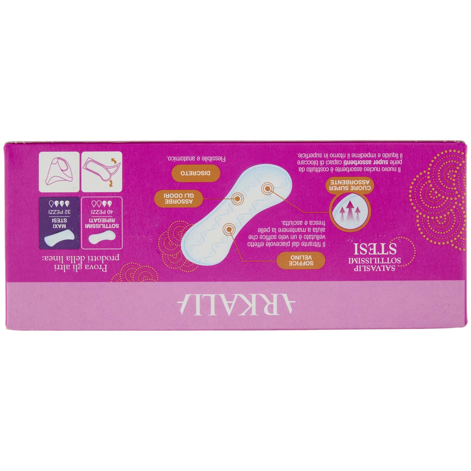 ARKALIA Salvaslip Stesi Sottilissimi 32 pz – immagine 7