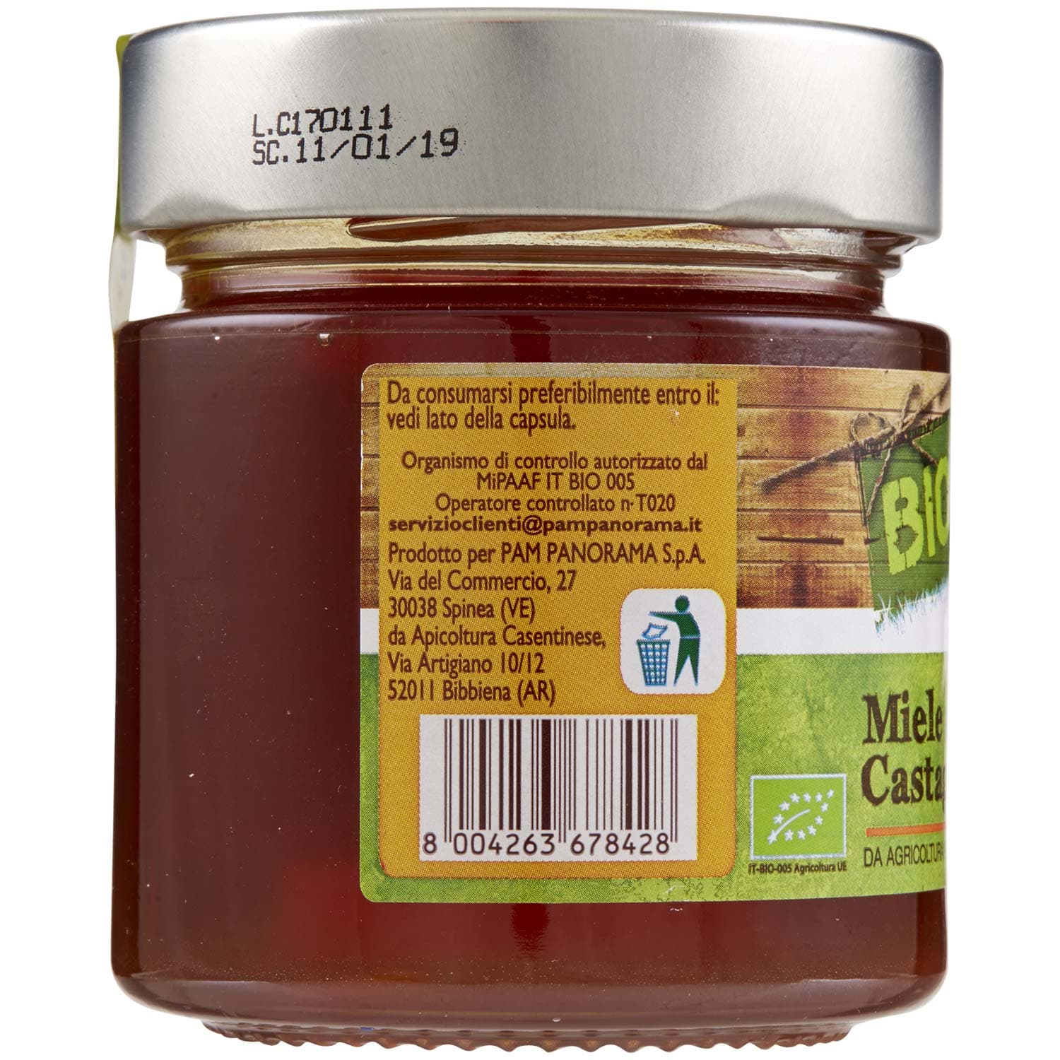 BIO Miele di Castagno 300 g – immagine 3