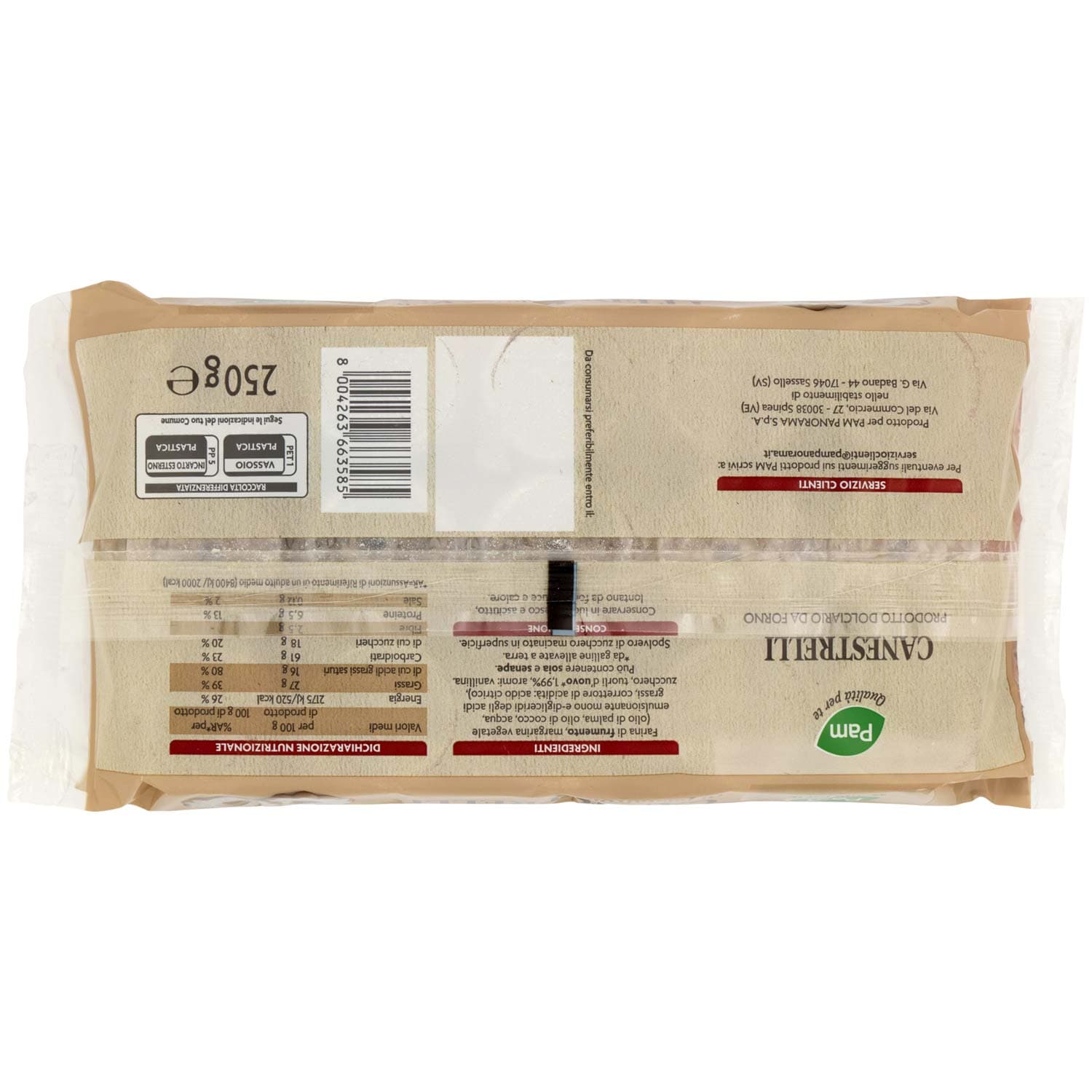 PAM PANORAMA Canestrelli 250 g – immagine 4