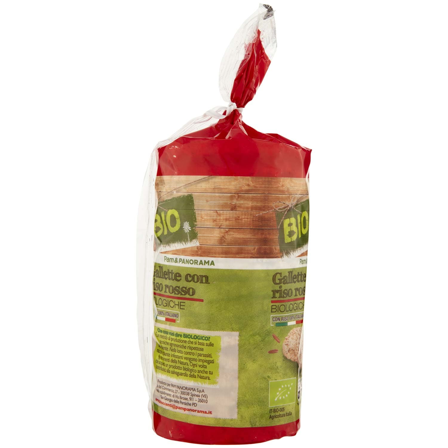 BIO Gallette con riso rosso Biologiche 100 g – immagine 3