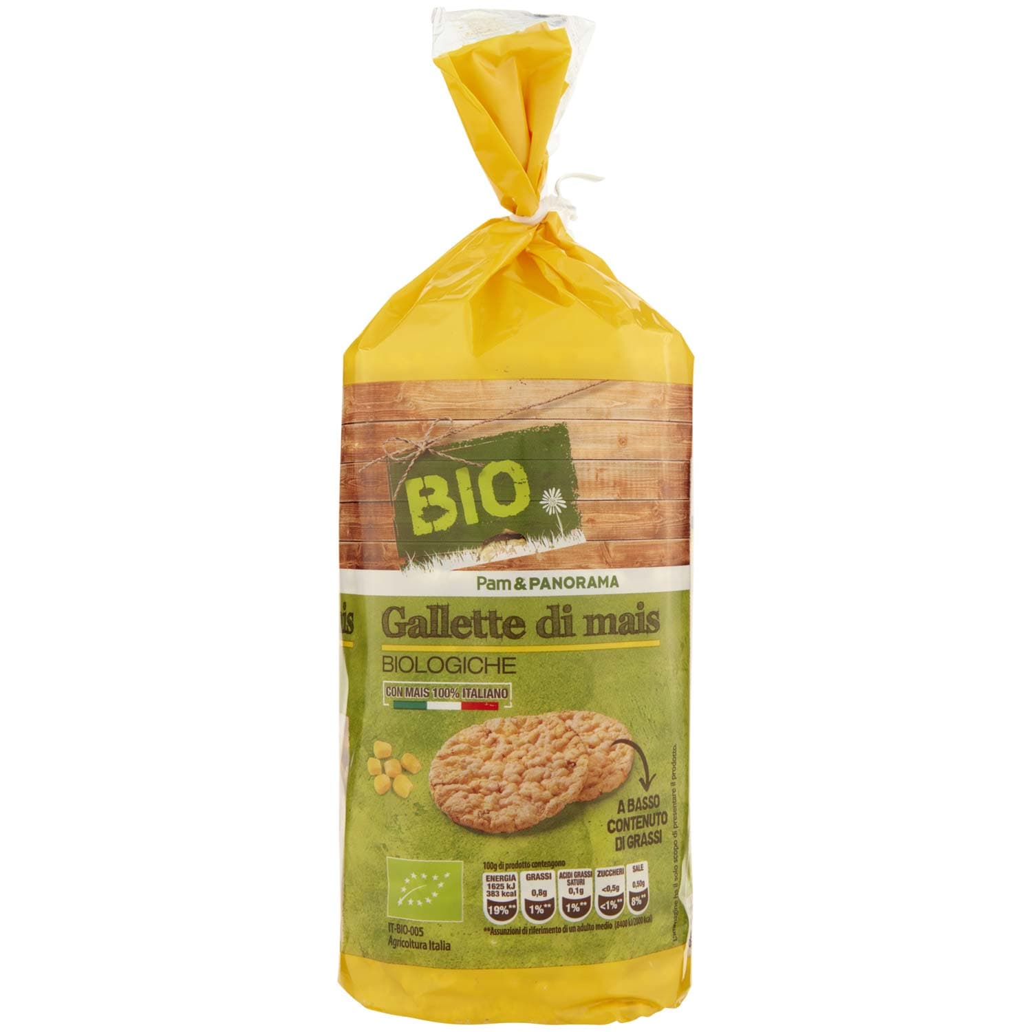 BIO Gallette di mais Biologiche 120 g – immagine 2