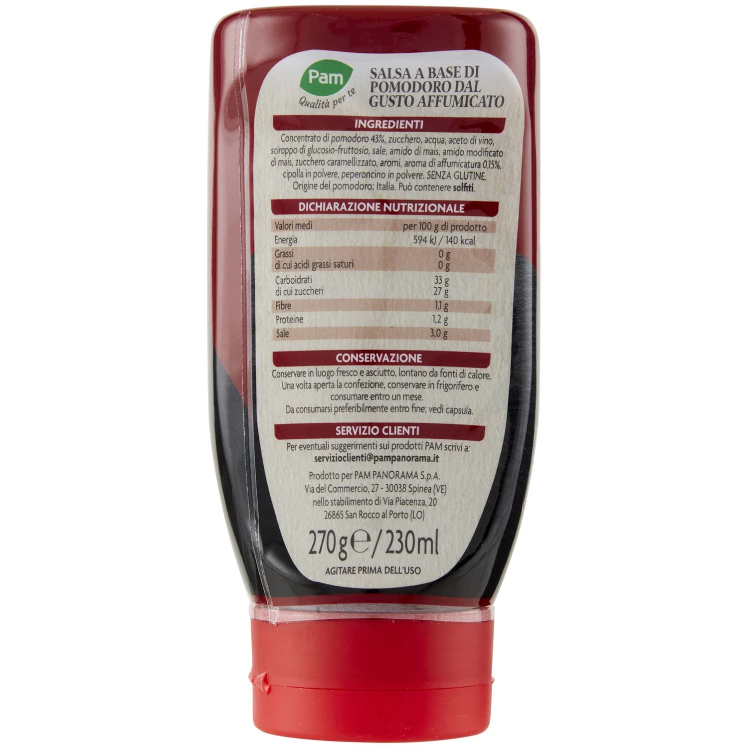 PAM Qualità per te Salsa Barbecue 270 g – immagine 4