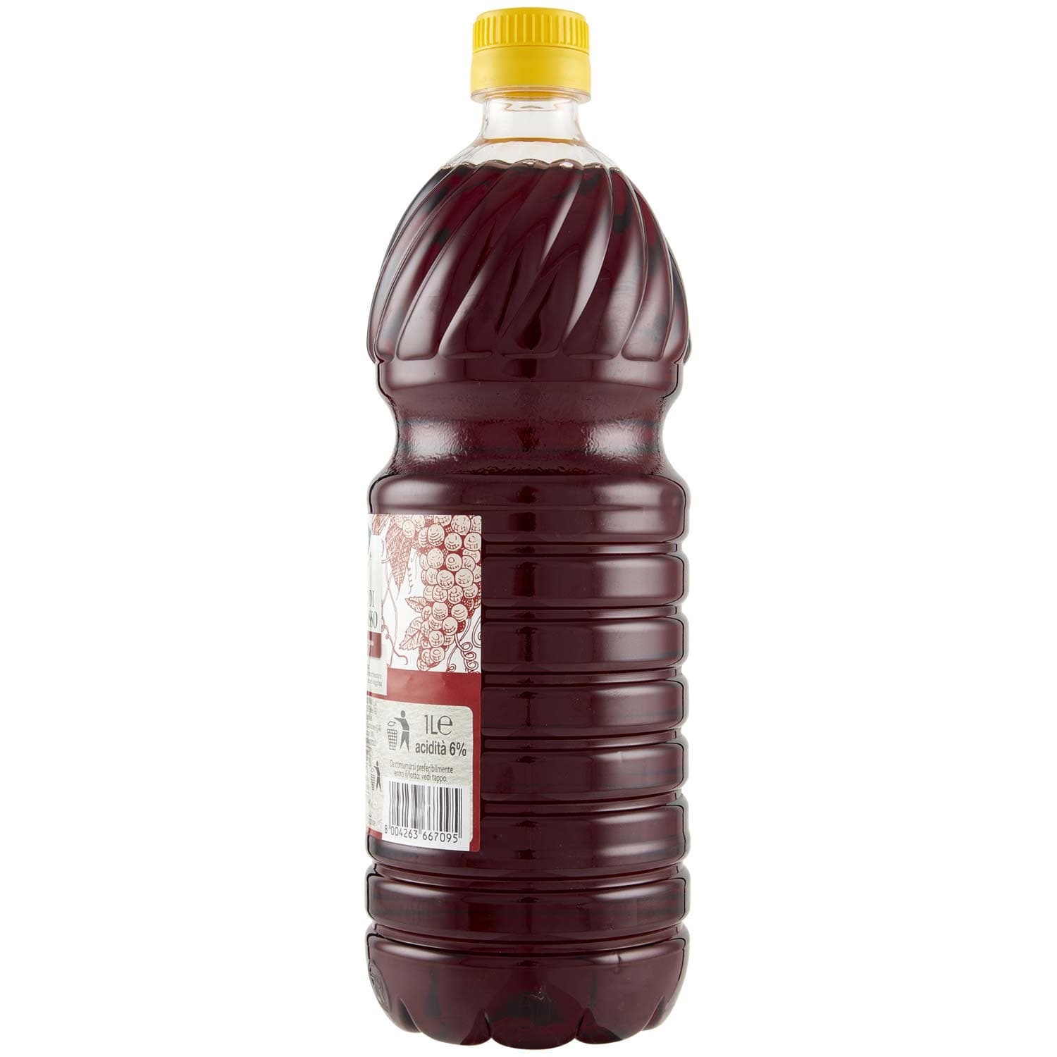 PAM PANORAMA Aceto di Vino rosso 1 litro – immagine 5