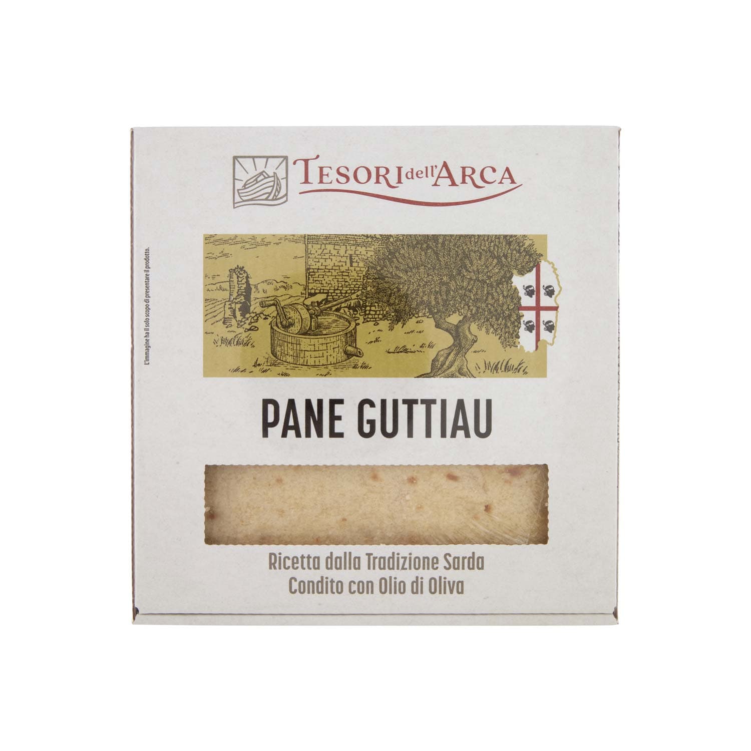 TESORI DELL'ARCA Pane Guttiau 250 g – immagine 2