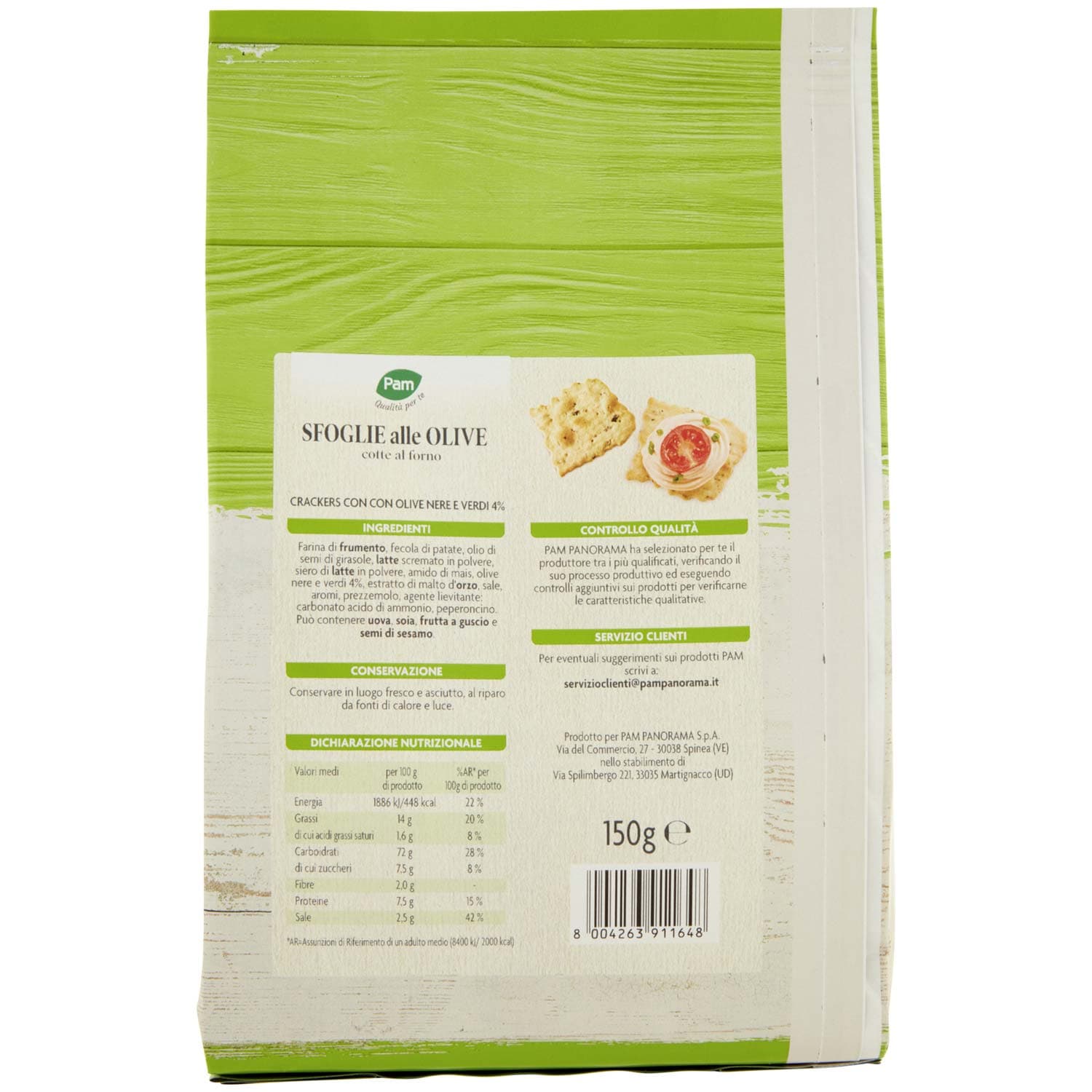 PAM Qualità per te Sfoglia alle Olive 150 g – immagine 4