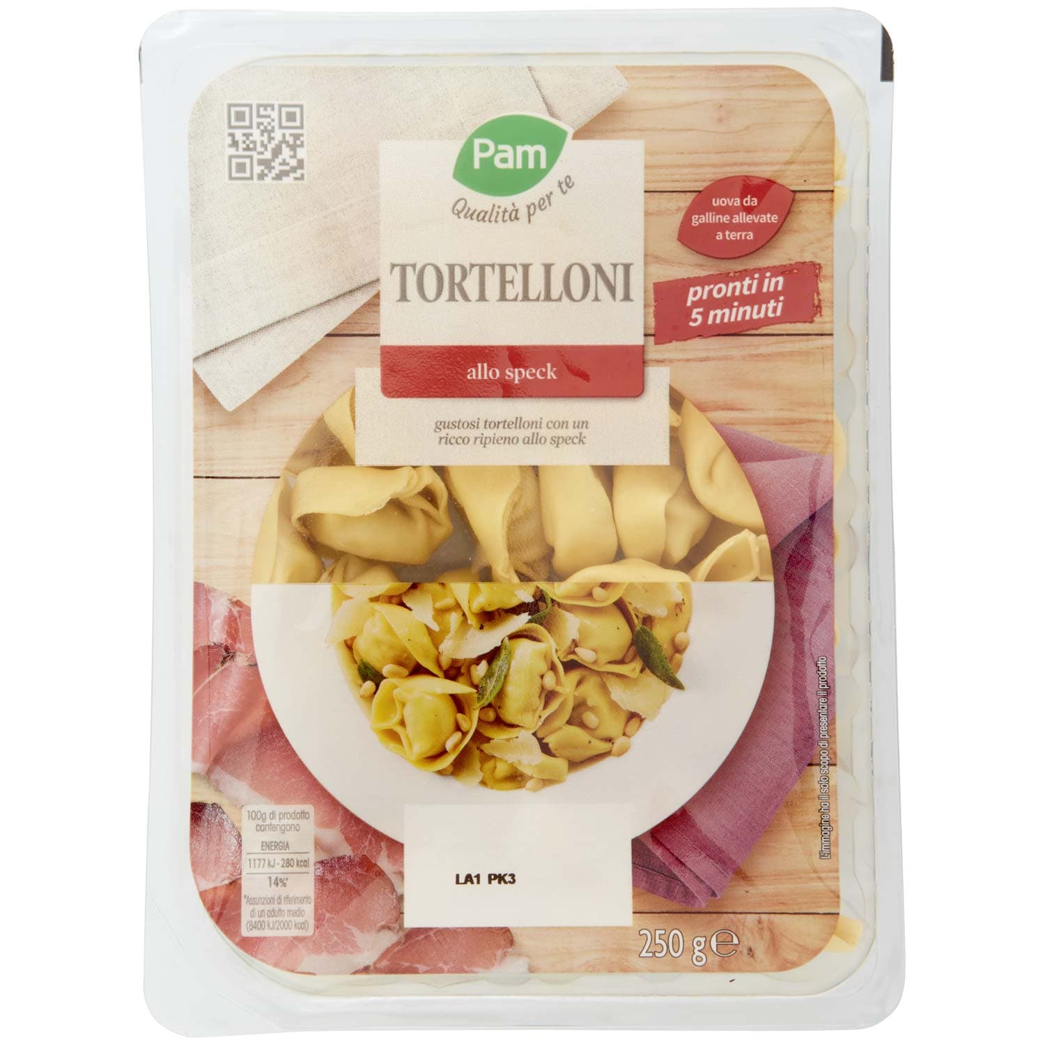 PAM Qualità per te Tortelloni allo speck 250 g – immagine 2