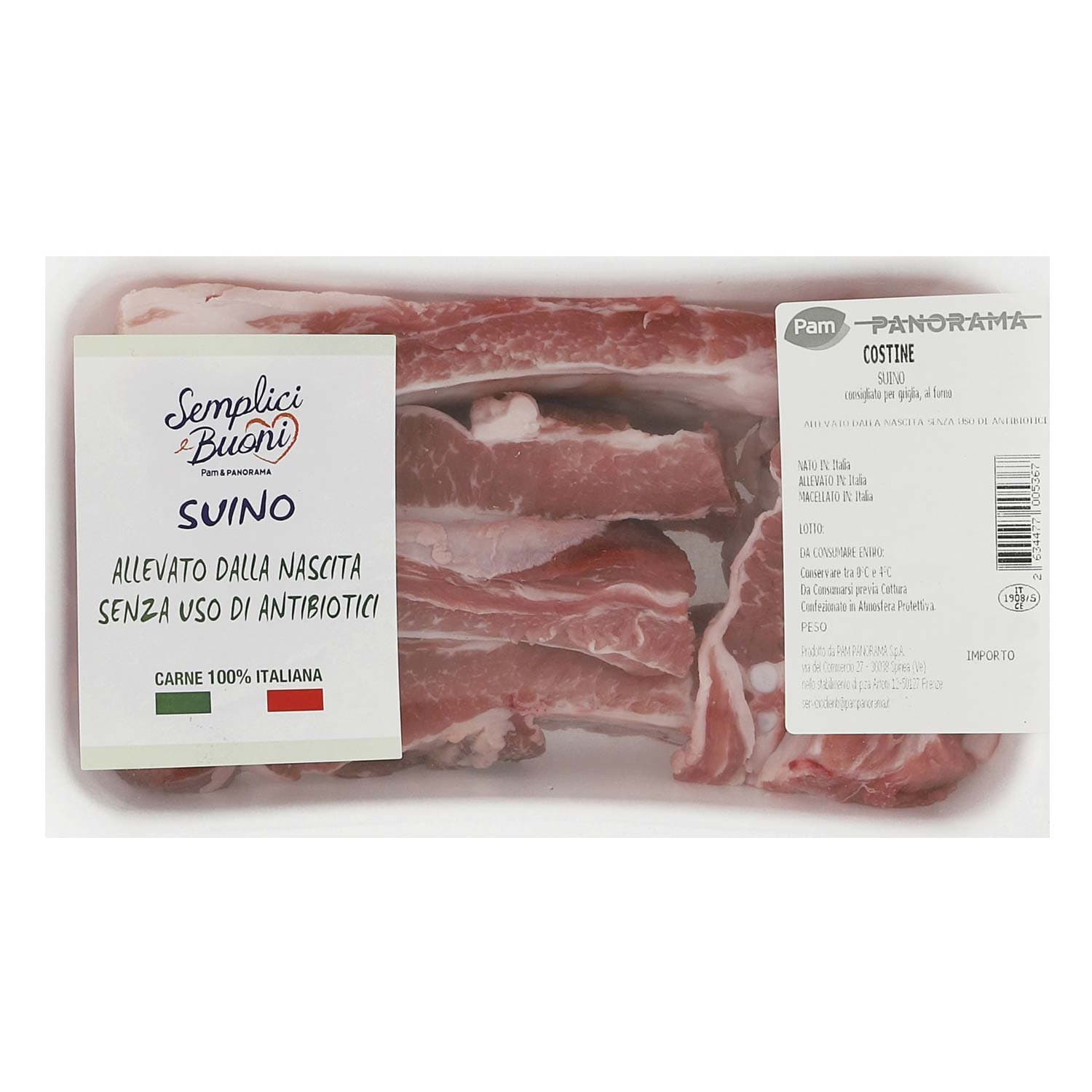 Costine puntine di suino senza antibiotici – immagine 2