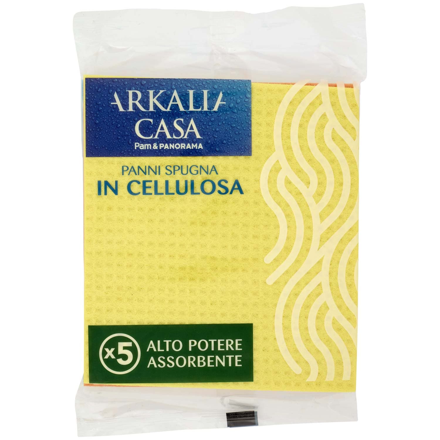 PAM PANORAMA Panni Spugna in cellulosa 5 pz – immagine 2