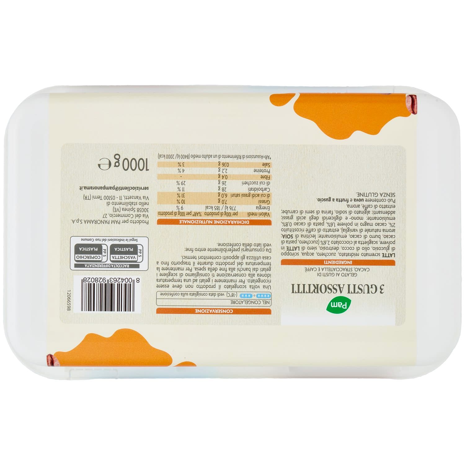 PAM PANORAMA Cacao Stracciatella Caffè 1 kg – immagine 4