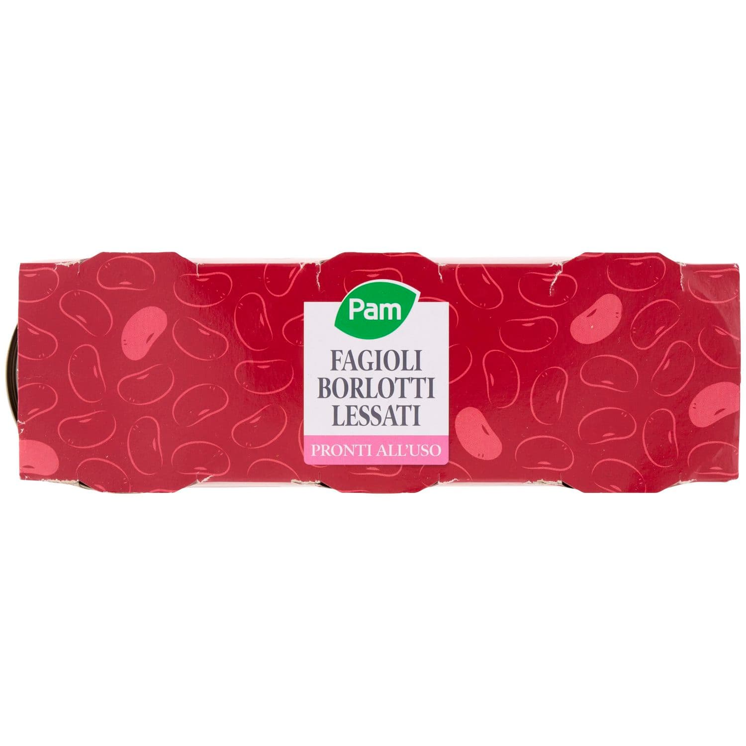 PAM Fagioli Borlotti Lessati 3 x 400 g – immagine 6