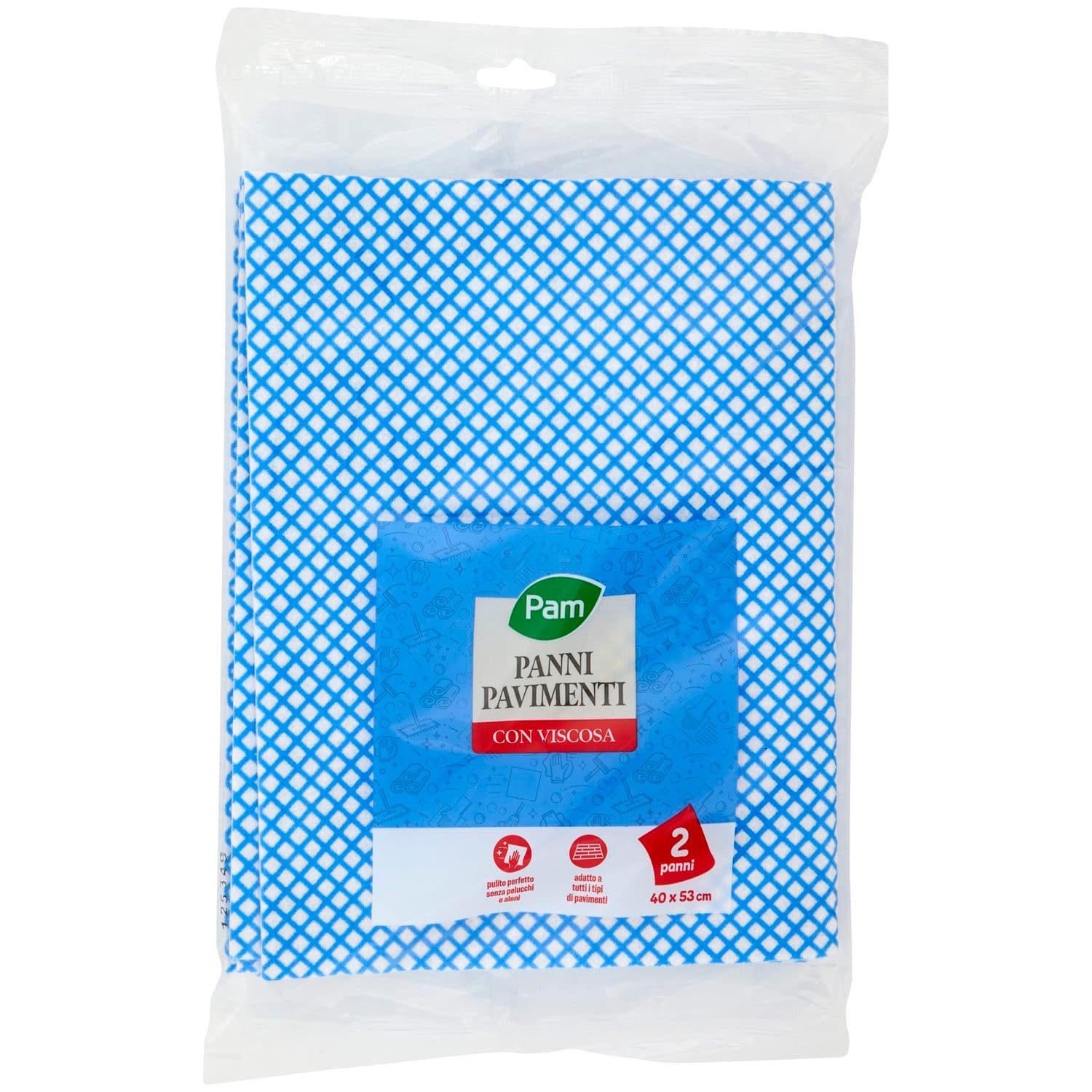 PAM Panni Pavimenti con Viscosa 40x53 cm 2 pz – immagine 2