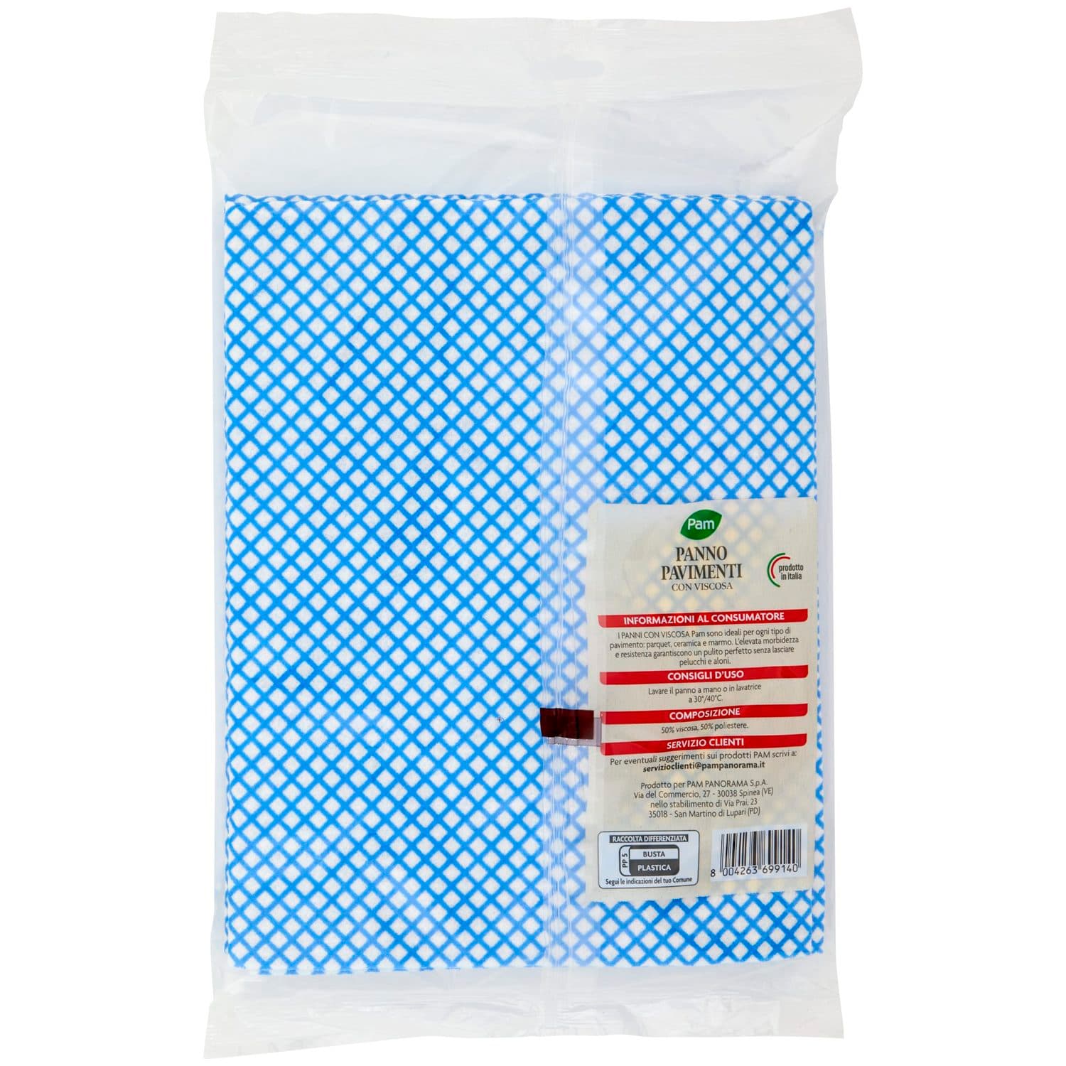 PAM Panni Pavimenti con Viscosa 40x53 cm 2 pz – immagine 4