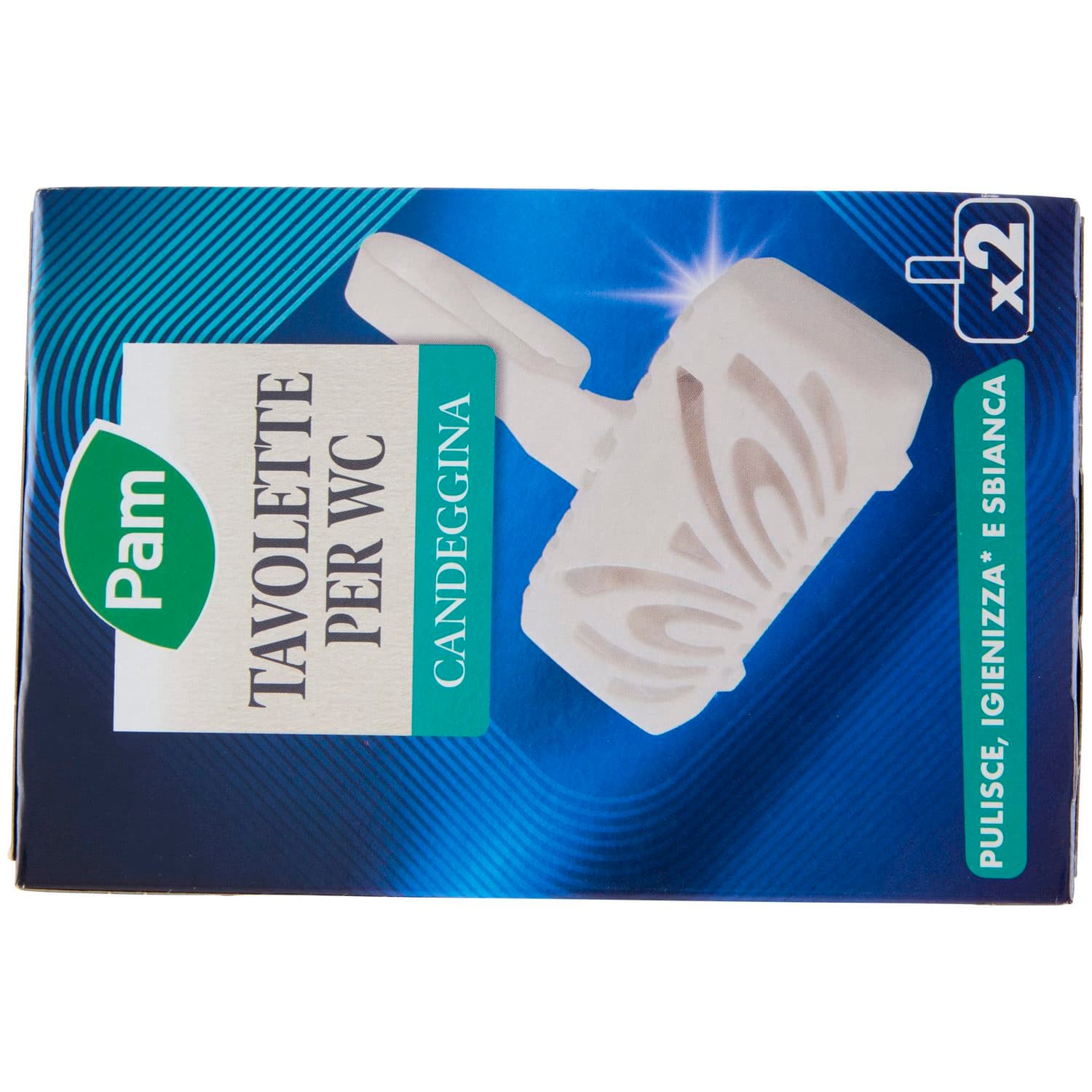 PAM PANORAMA Tavolette per WC con Candeggina 2 pz – immagine 4