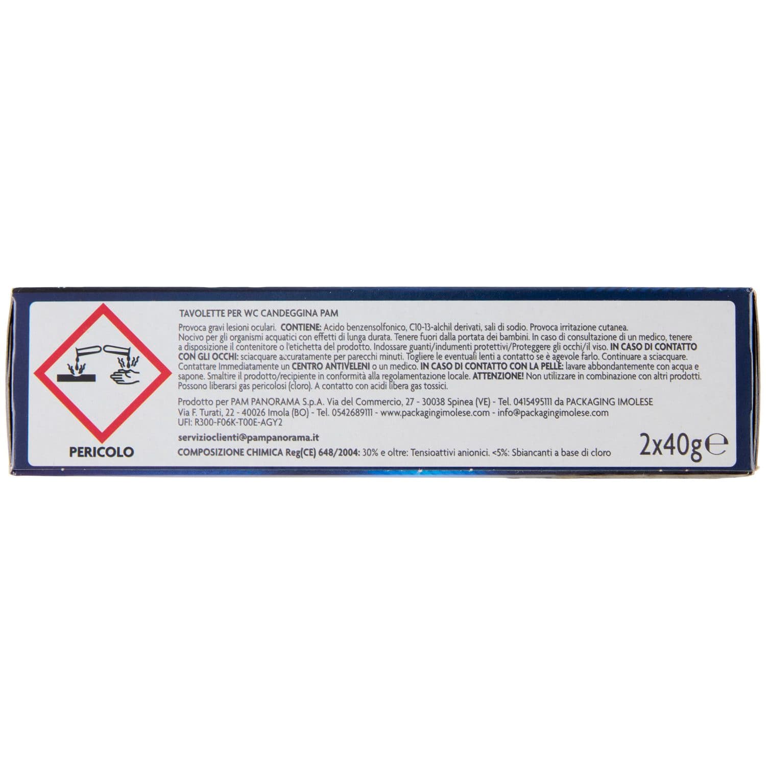 PAM PANORAMA Tavolette per WC con Candeggina 2 pz – immagine 7