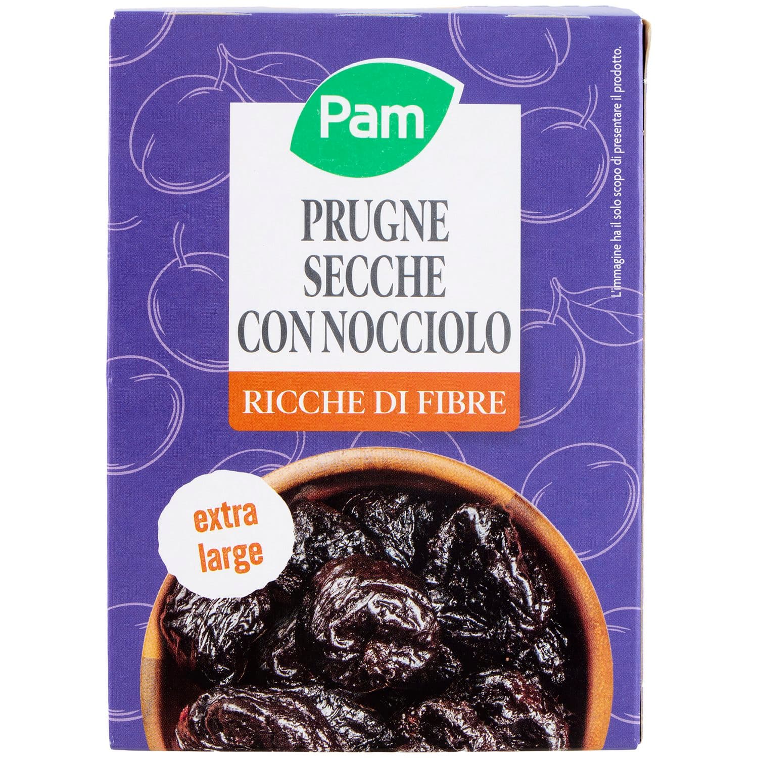 PAM PANORAMA Prugne Secche con nocciolo 250 g – immagine 2