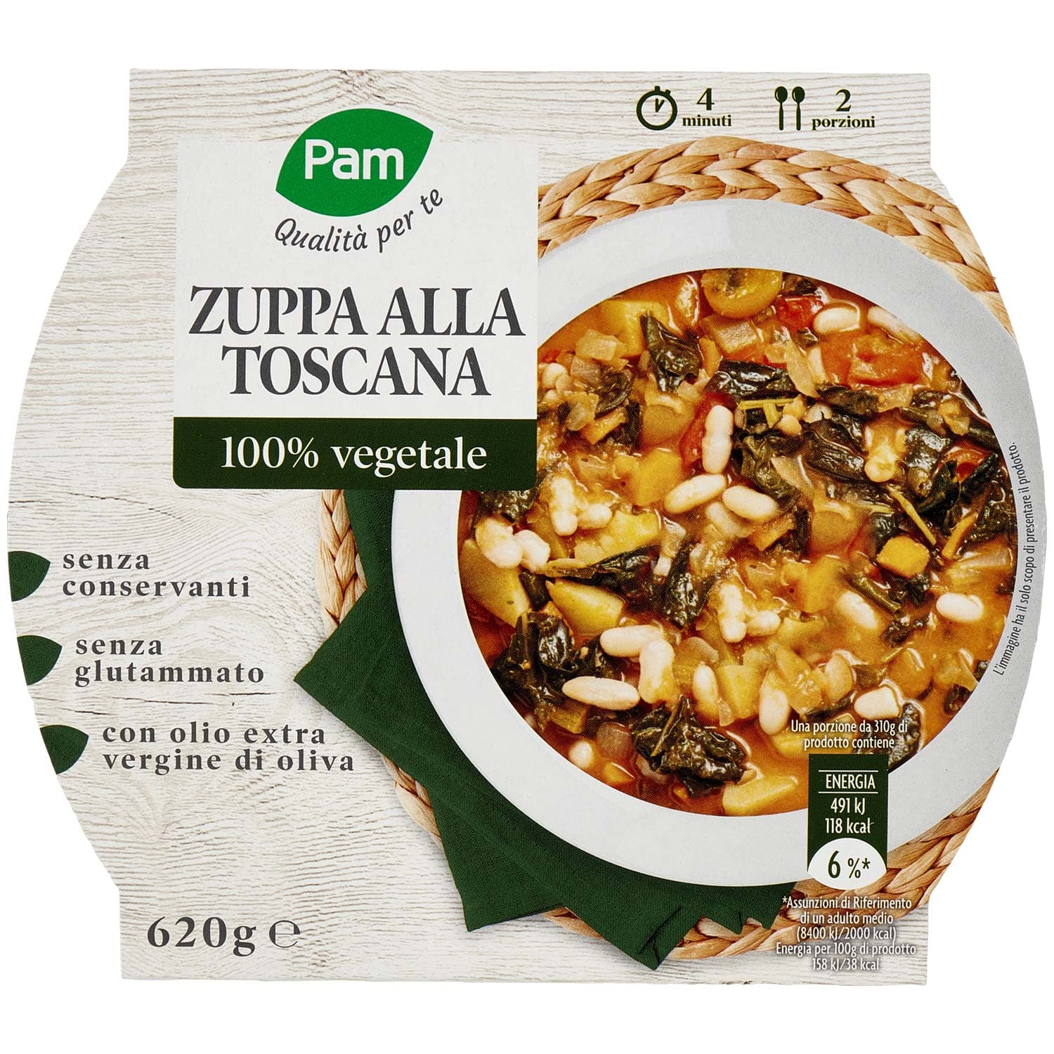 I TESORI Vellutata Zucca e Carote 620 g – immagine 2