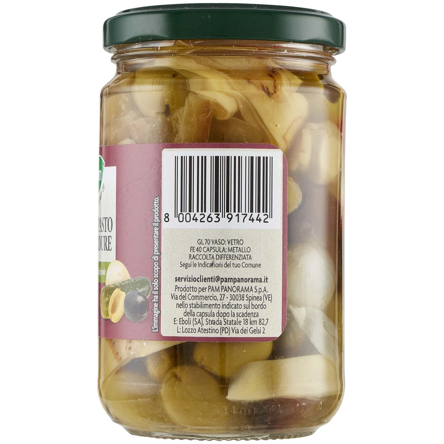 PAM Qualità per te Antipasto di Verdure in olio di oliva 280 g – immagine 5