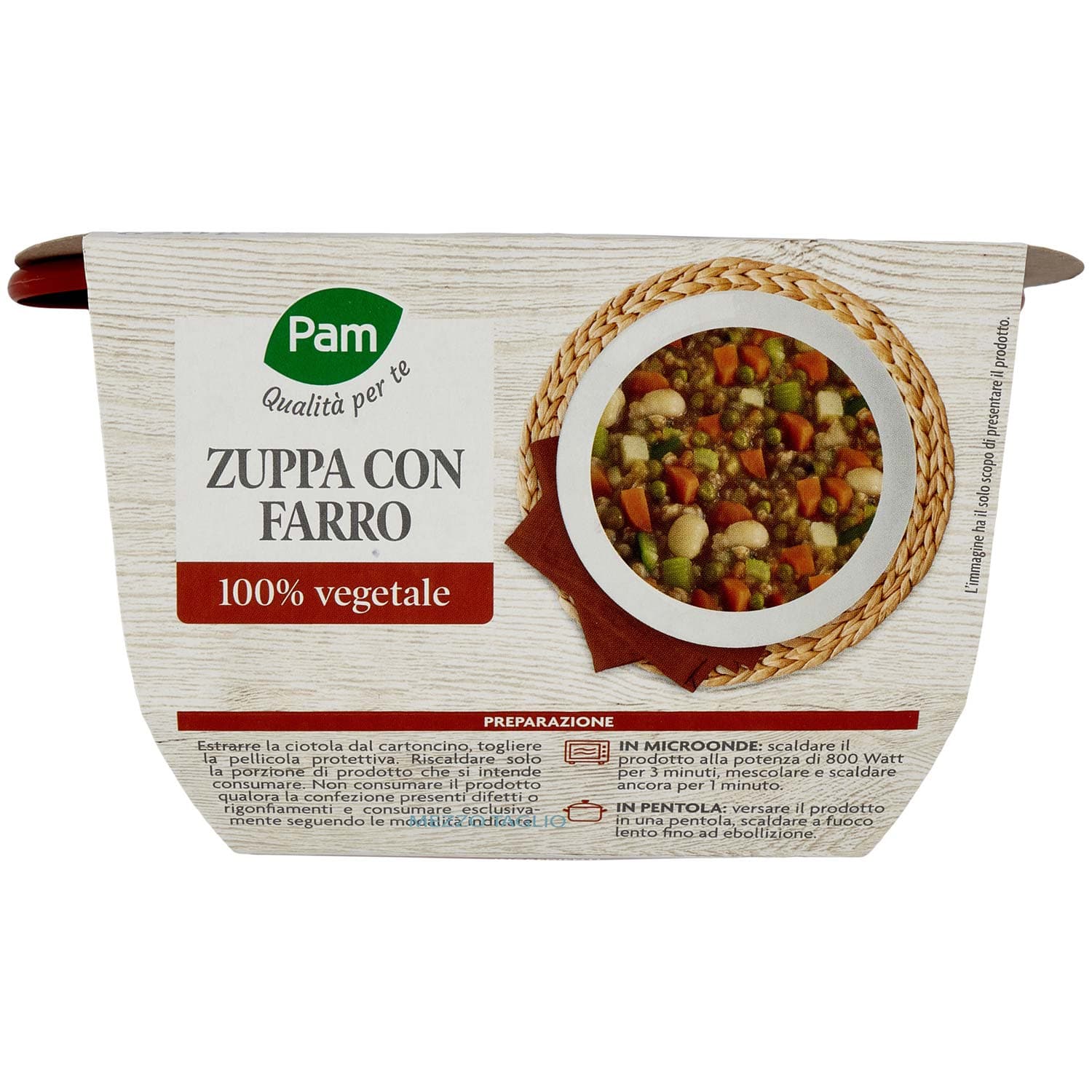 PAM Qualità per te Zuppa con Farro 620 g – immagine 7