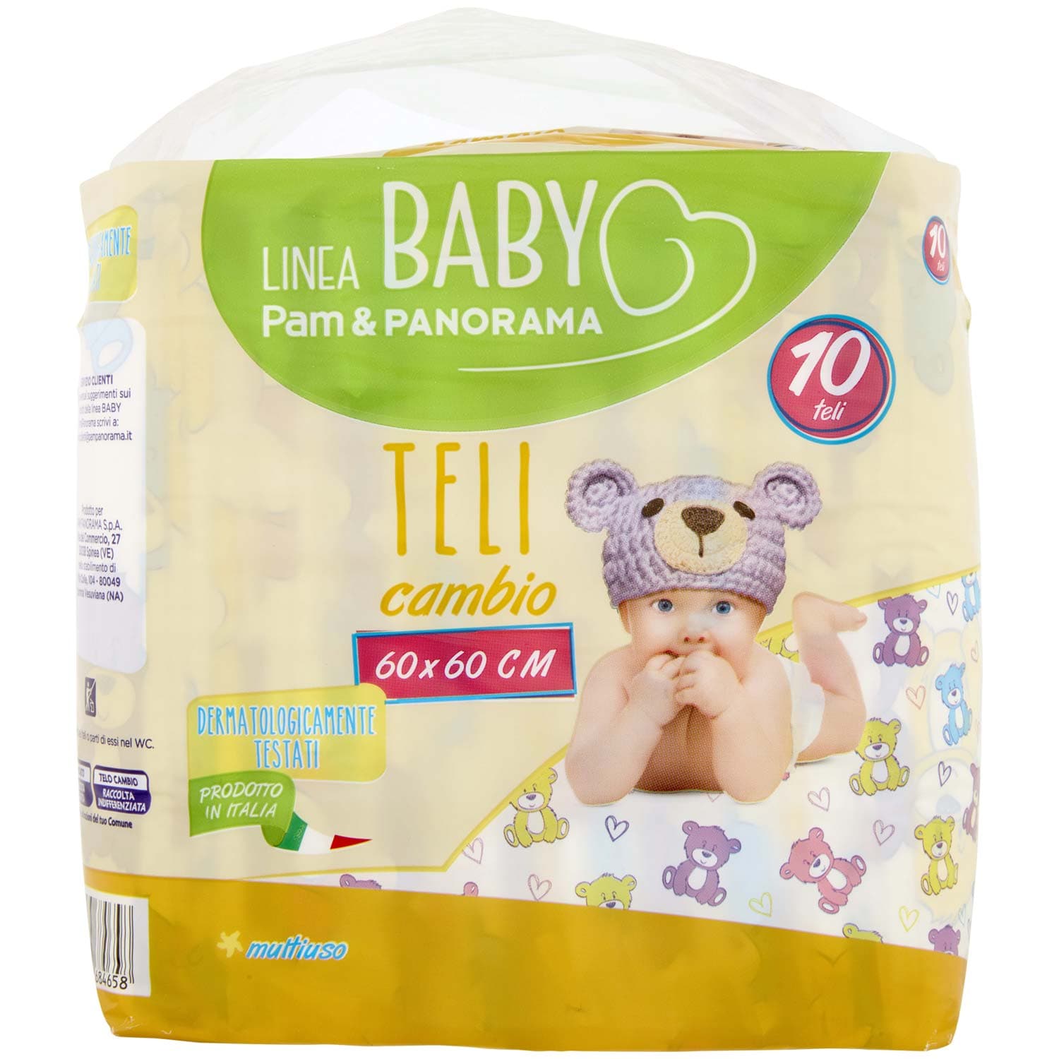 PAM PANORAMA Linea Baby Teli cambio 10 pz – immagine 2