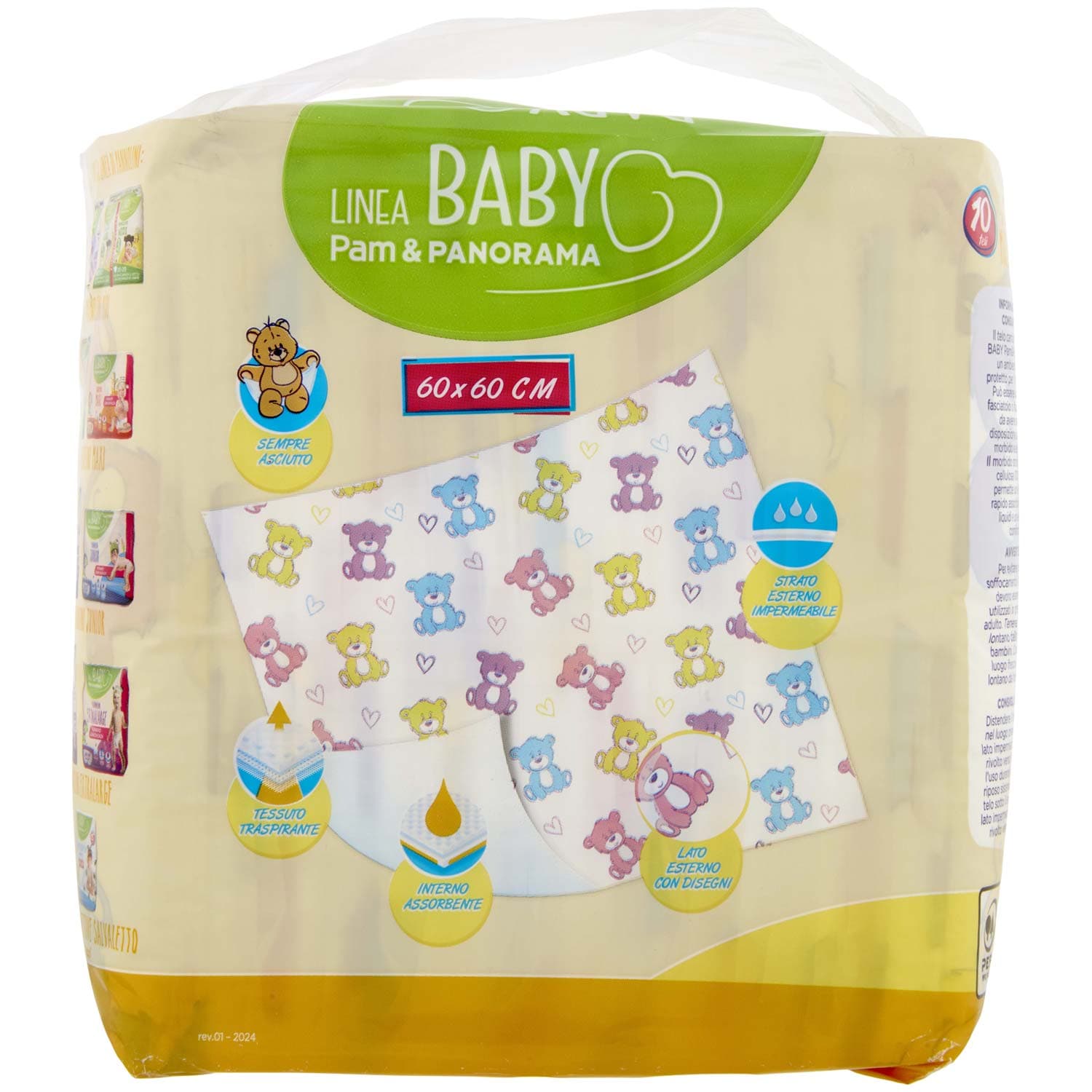 PAM PANORAMA Linea Baby Teli cambio 10 pz – immagine 4