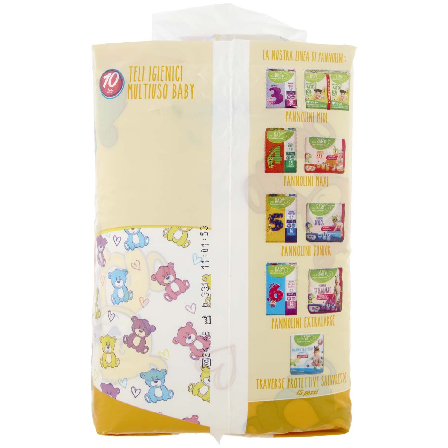 PAM PANORAMA Linea Baby Teli cambio 10 pz – immagine 5