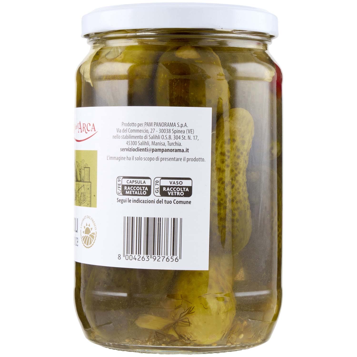 TESORI DELL'ARCA Cetrioli in Agrodolce 670 g – immagine 5