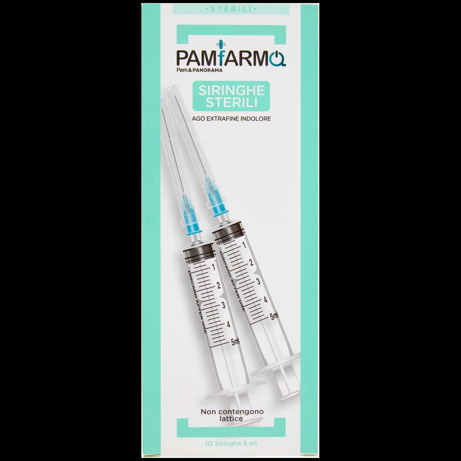 PAM PANORAMA Siringhe Sterili 5 ml 10 pz – immagine 2