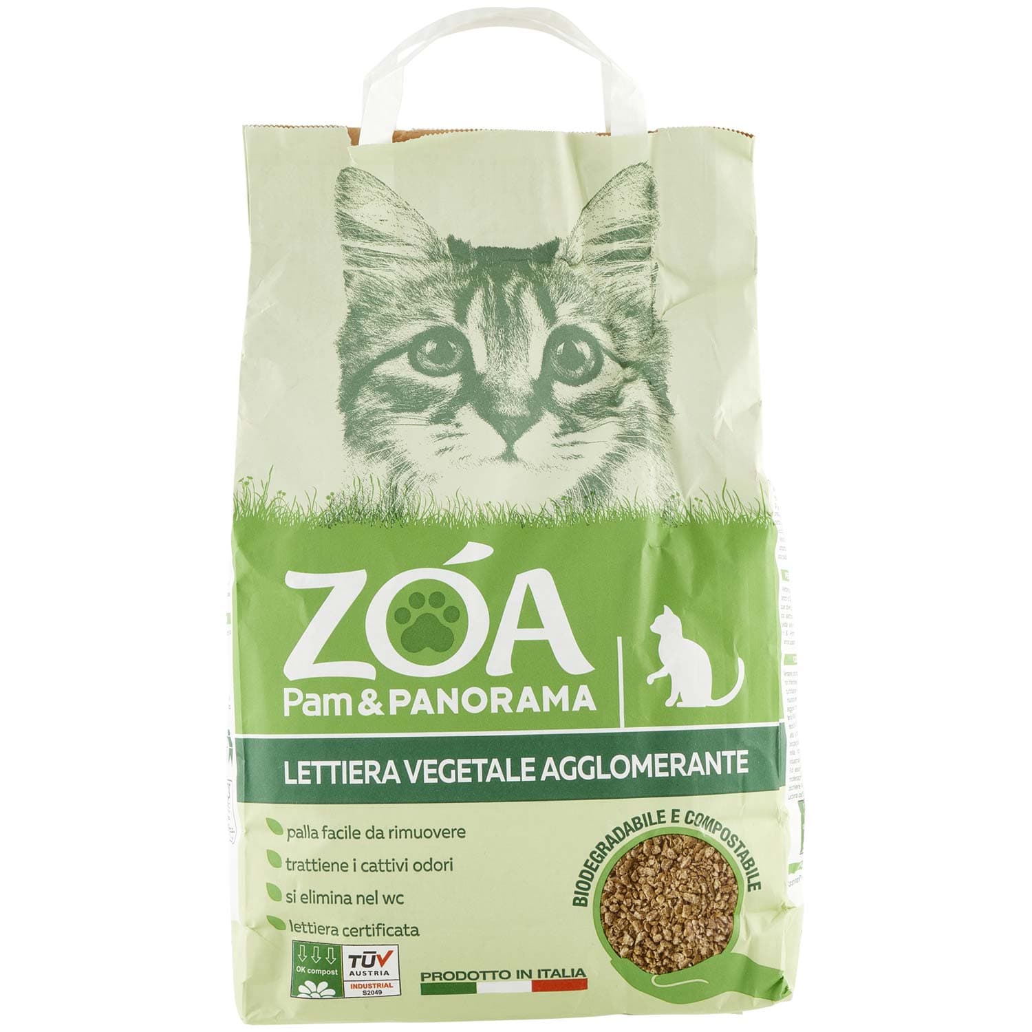 Z”A Lettiera Vegetale Agglomerante 2,5 Kg – immagine 4