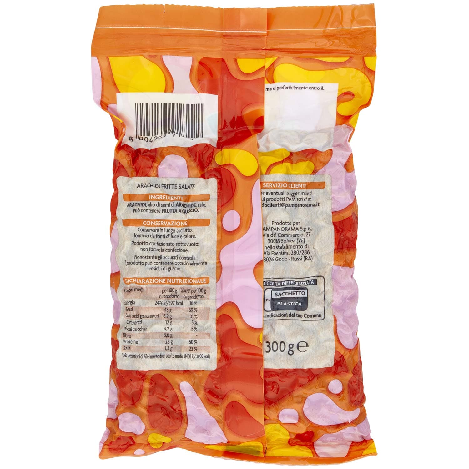 PAM Qualità per te Arachidi Salate 300 g – immagine 4
