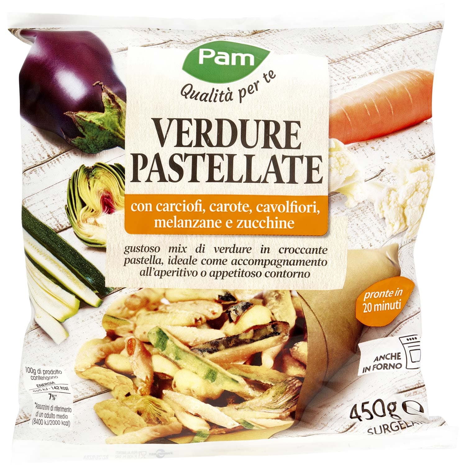 PAM PANORAMA Verdure Miste Pastellate 450 g – immagine 2