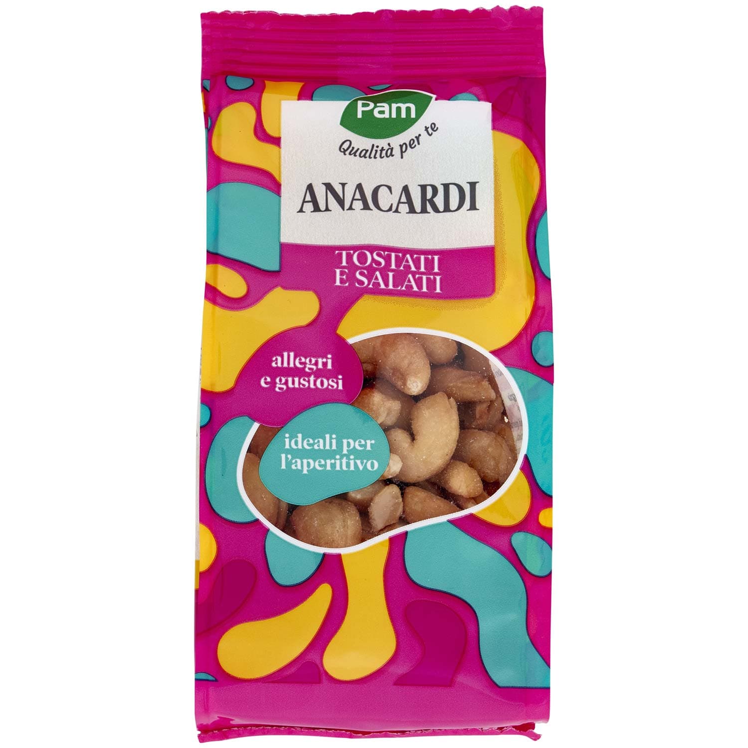 PAM Qualità per te Anacardi Tostati e Salati 150 g – immagine 2