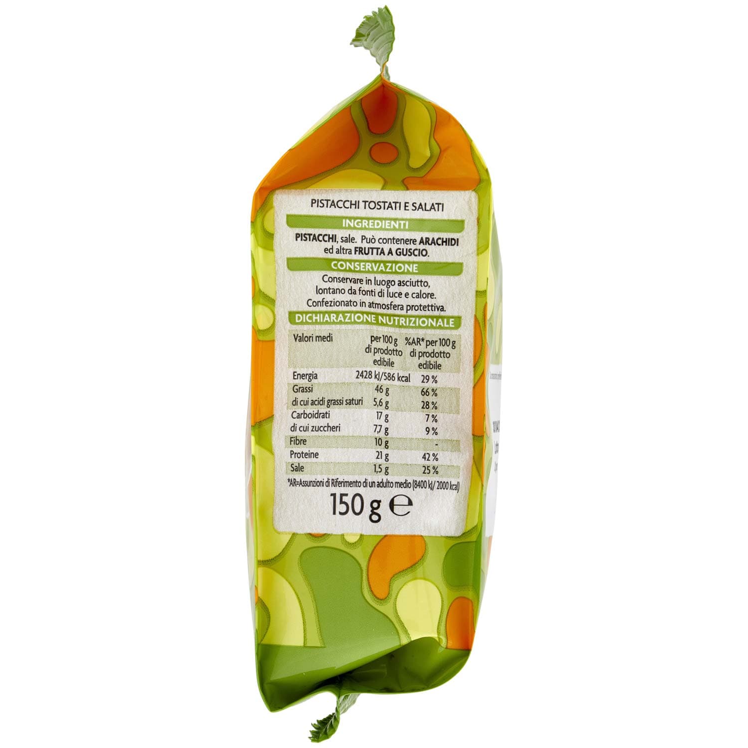 PAM Qualità per Pistacchi Tostati e Salati 150 g – immagine 5