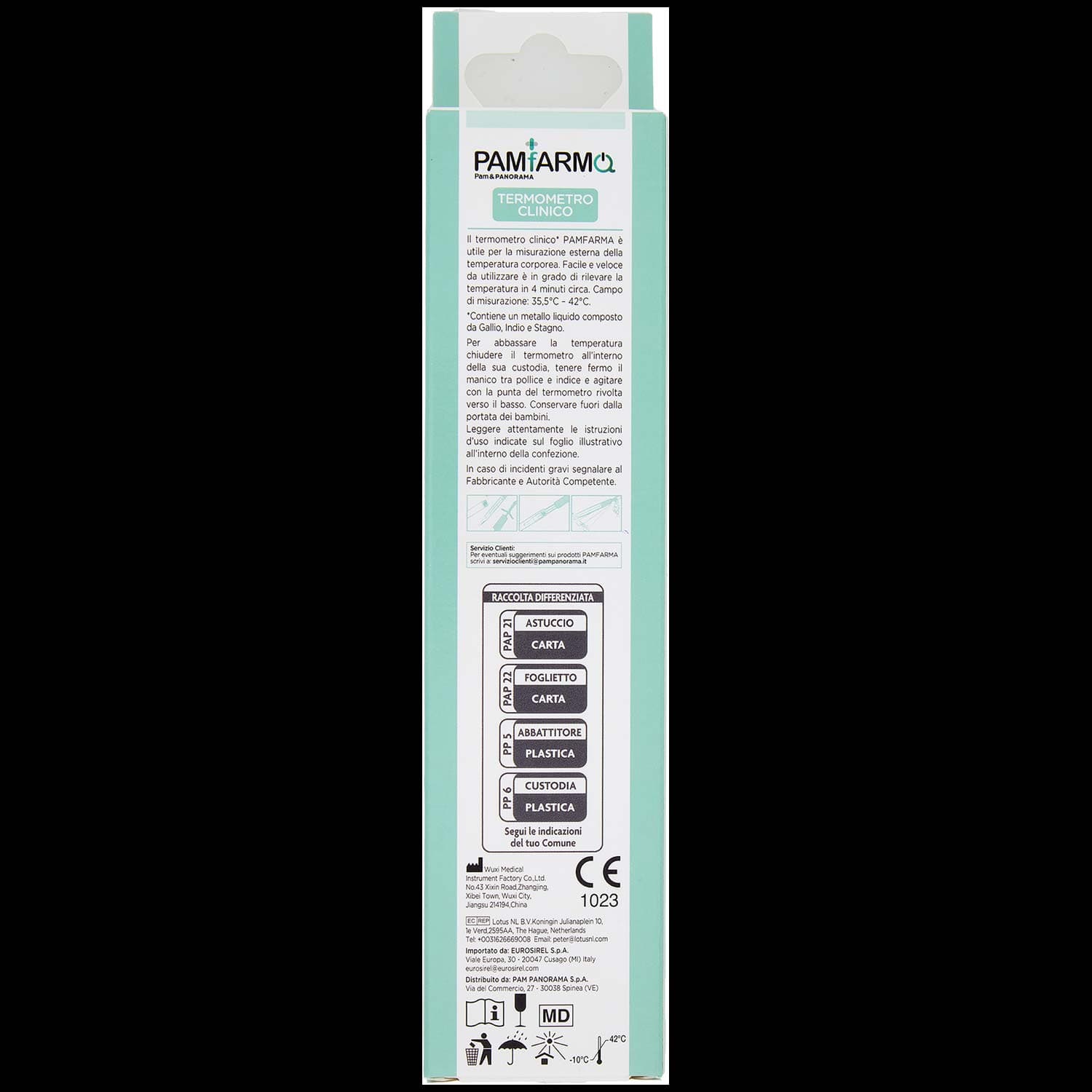 PAM PANORAMA Termometro Clinico – immagine 4
