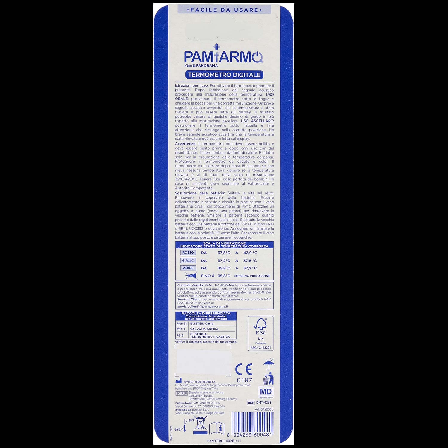 PAM PANORAMA Termometro Digitale – immagine 4