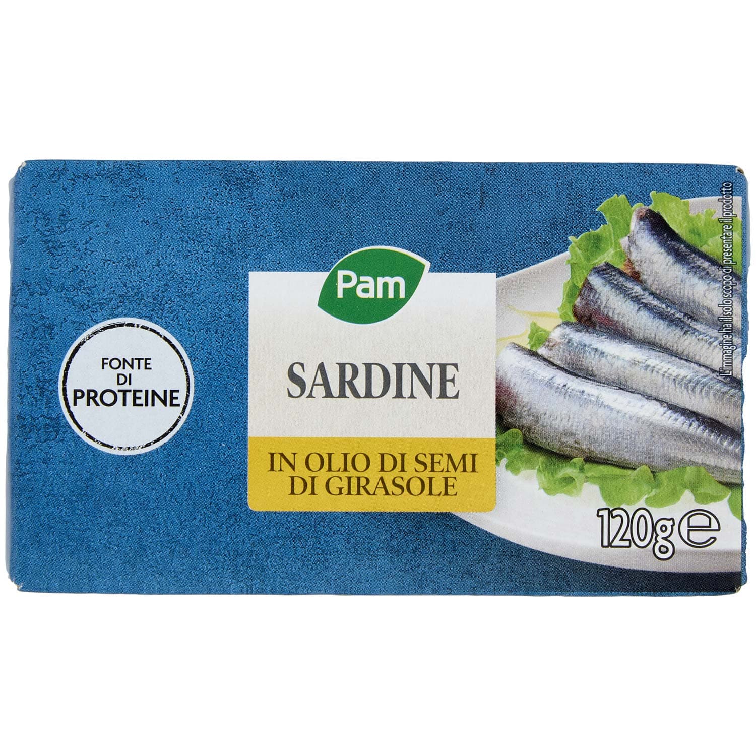PAM PANORAMA Sardine in olio di oliva 120 g – immagine 2