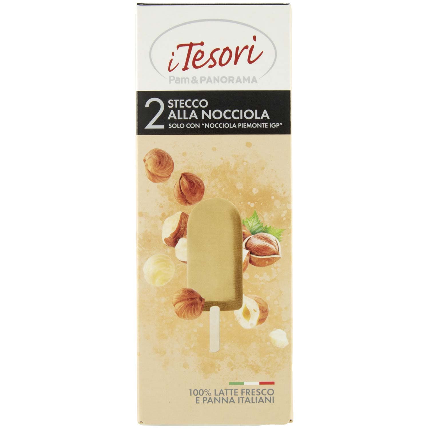 I TESORI 2 Stecco alla Nocciola Solo con "Nocciola Piemonte IGP" 2 x 70 g – immagine 2