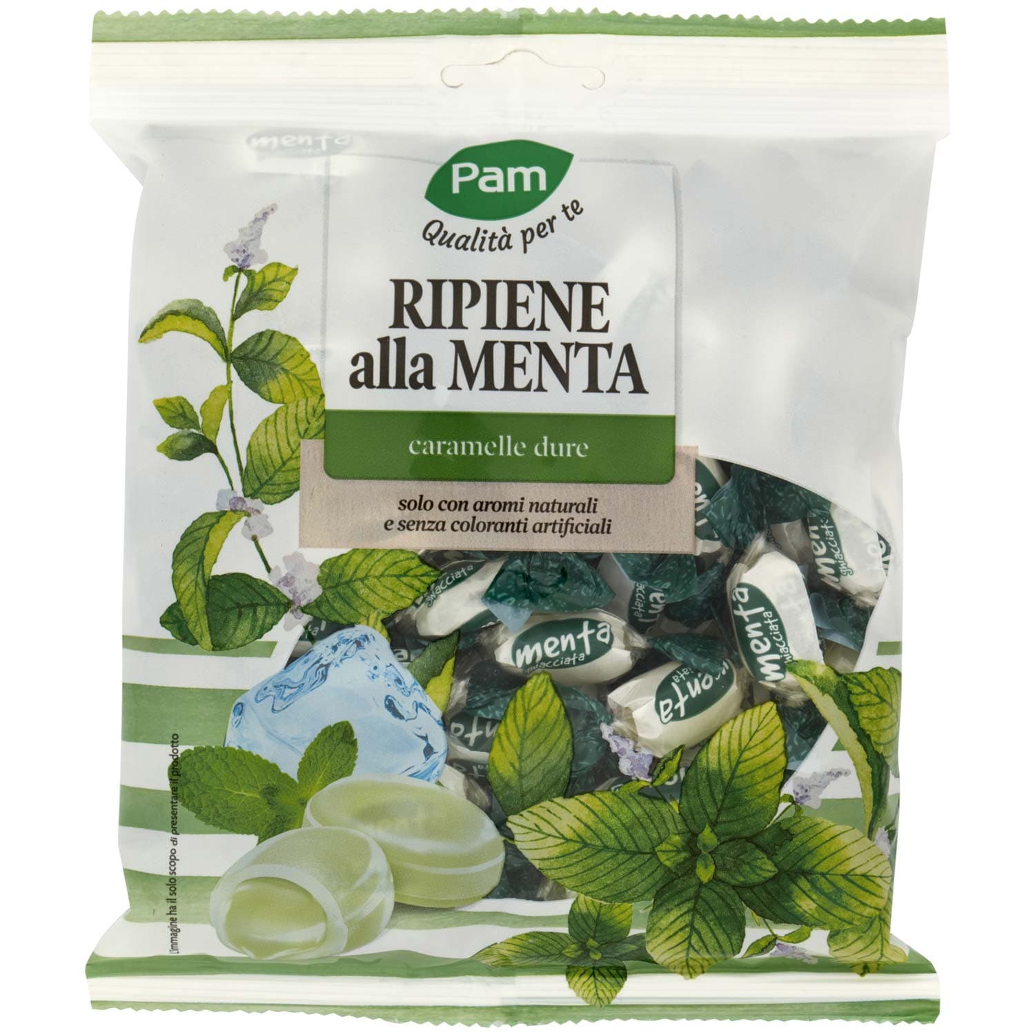 PAM PANORAMA Caramelle Ripiene menta ghiacciata 200 g – immagine 2