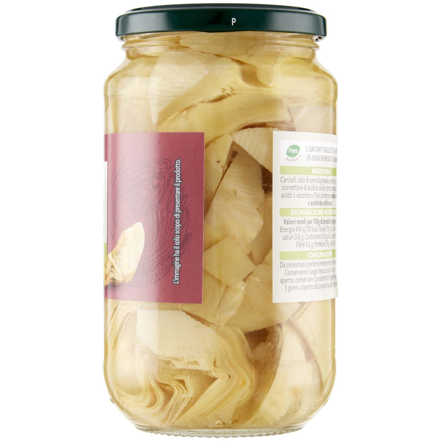 PAM Qualità per te Carciofi a Spicchi 530 g – immagine 5